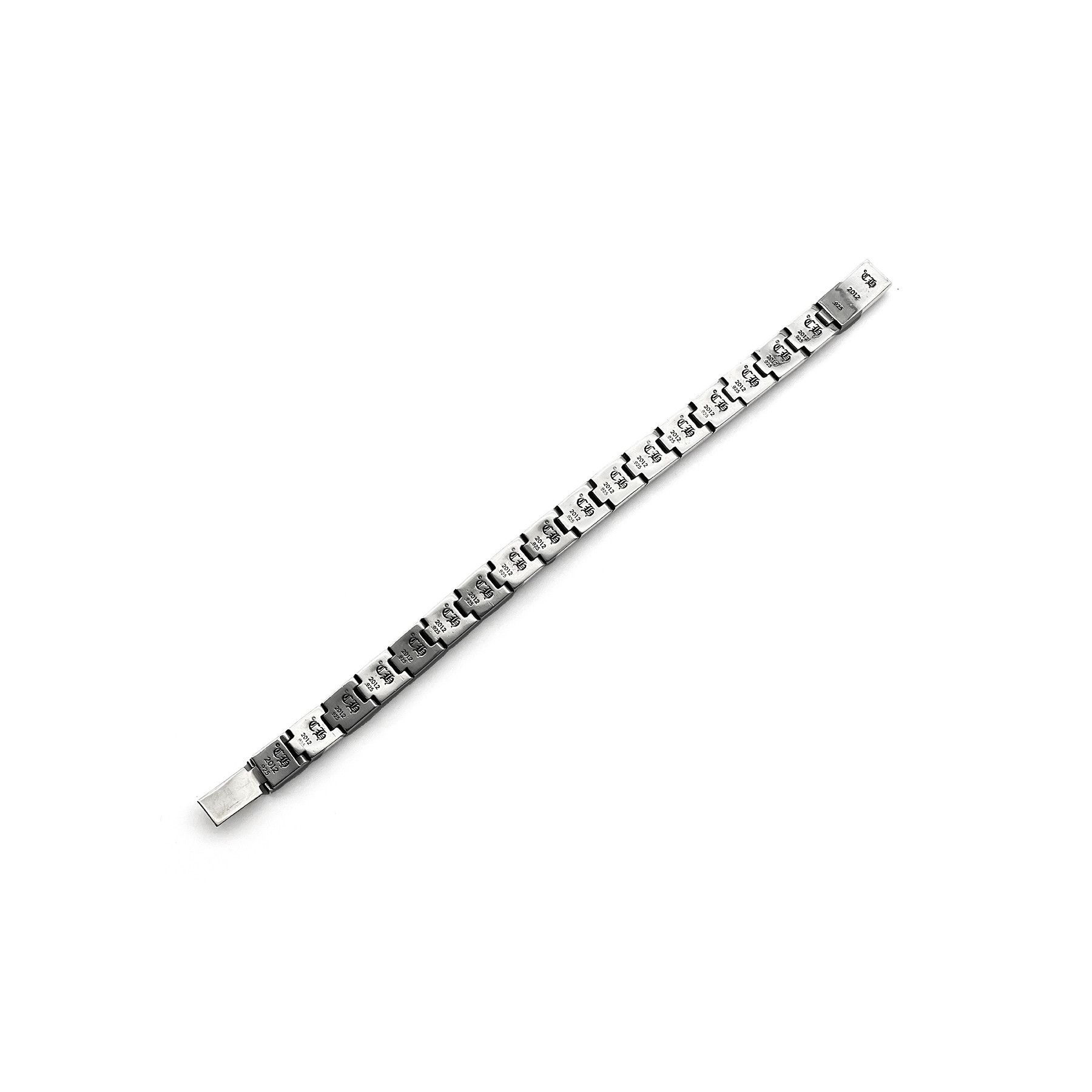 Chrome Hearts Chrome Hearts Silver Diamonds Pyramid Hinged Plus Bracelet Size ONE SIZE - 4 Thumbnail