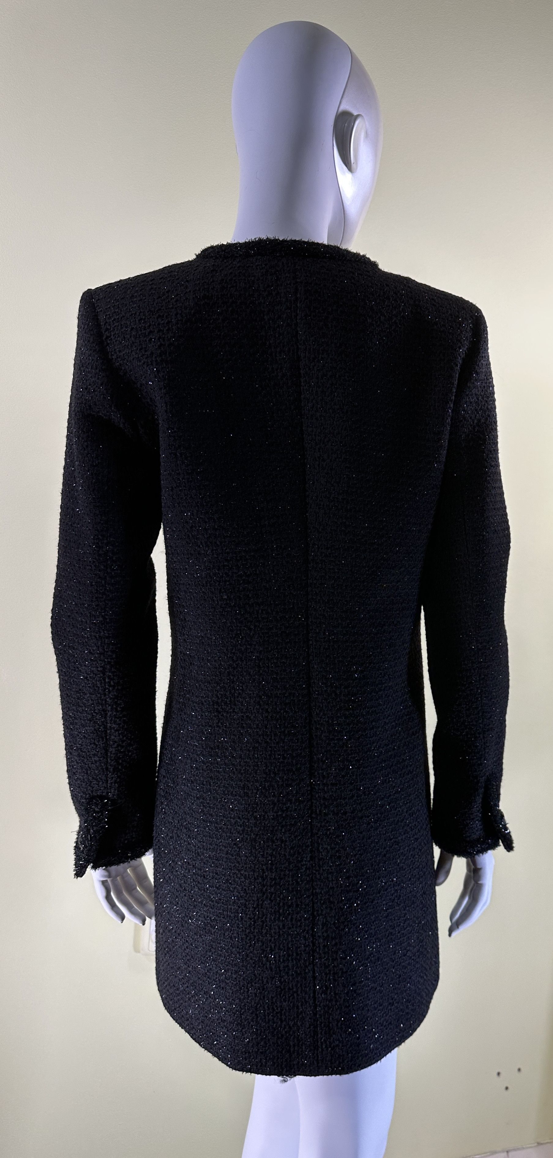 The Kooples Tweed black dress Size S / US 4 / IT 40 - 7 Thumbnail