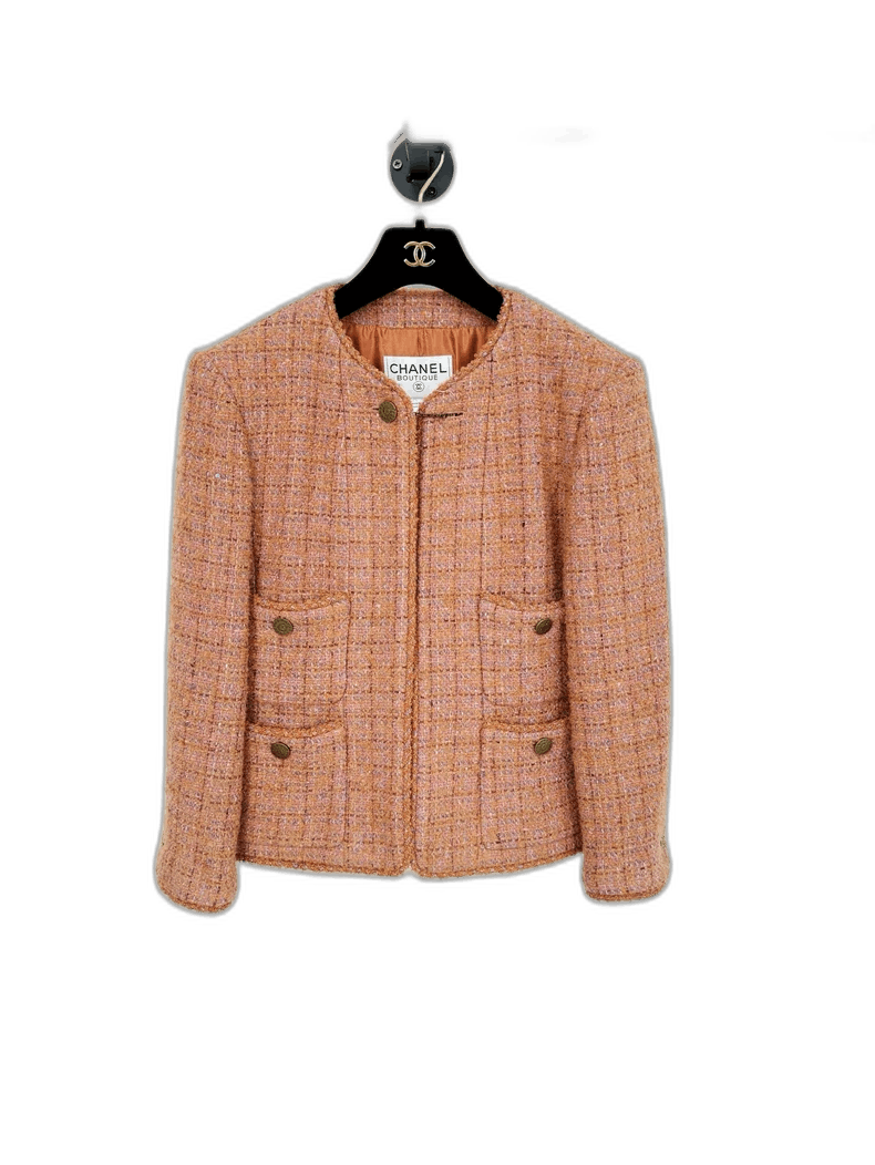 Chanel Chanel Woven Jacket with Four Pockets Size M / US 6-8 / IT 42-44 - 1 Thumbnail