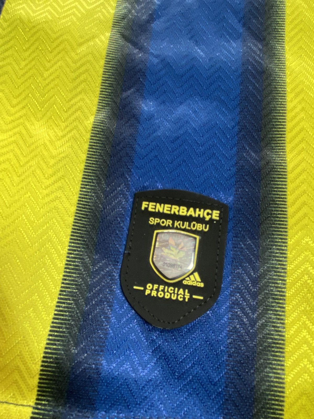 Adidas Adidas Fenerbahce home football soccer jersey 2011 Size US L / EU 52-54 / 3 - 6 Thumbnail