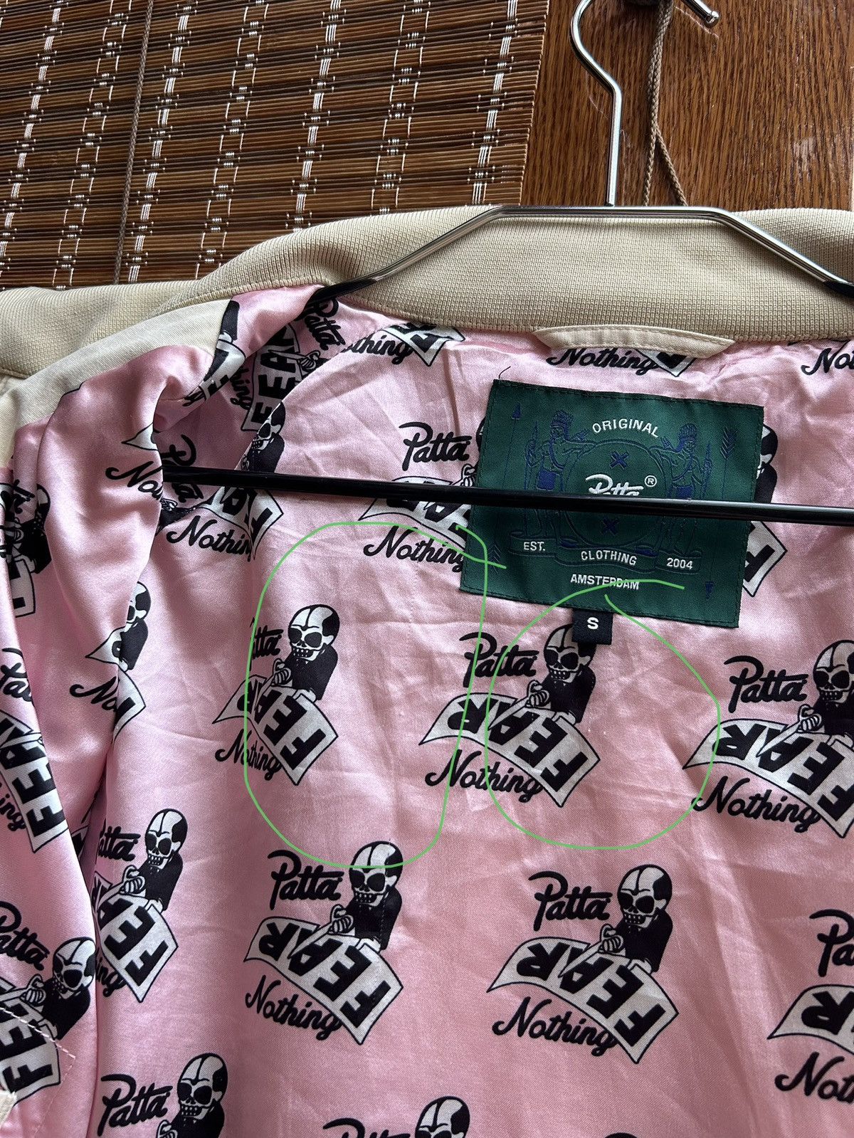 Patta × Vintage Patta Fear Nothing Heritage Jacket Beige Size US S / EU 44-46 / 1 - 4 Thumbnail