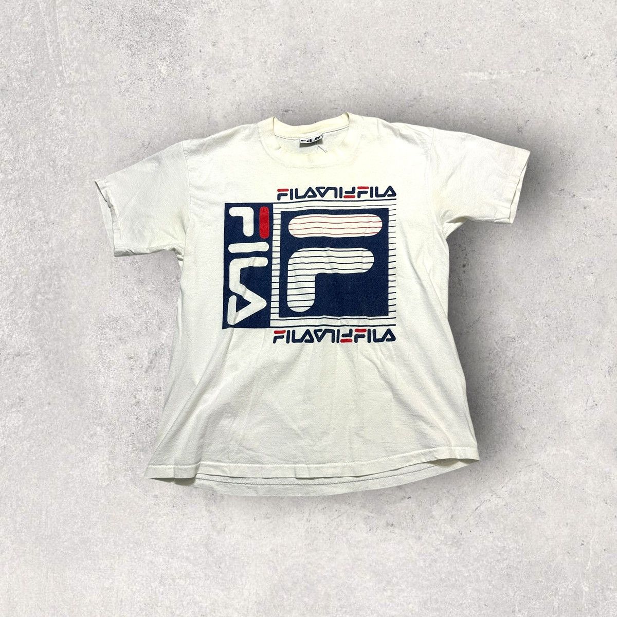 Fila × Vintage Vintage Fila tee Size US L / EU 52-54 / 3 - 1 Thumbnail