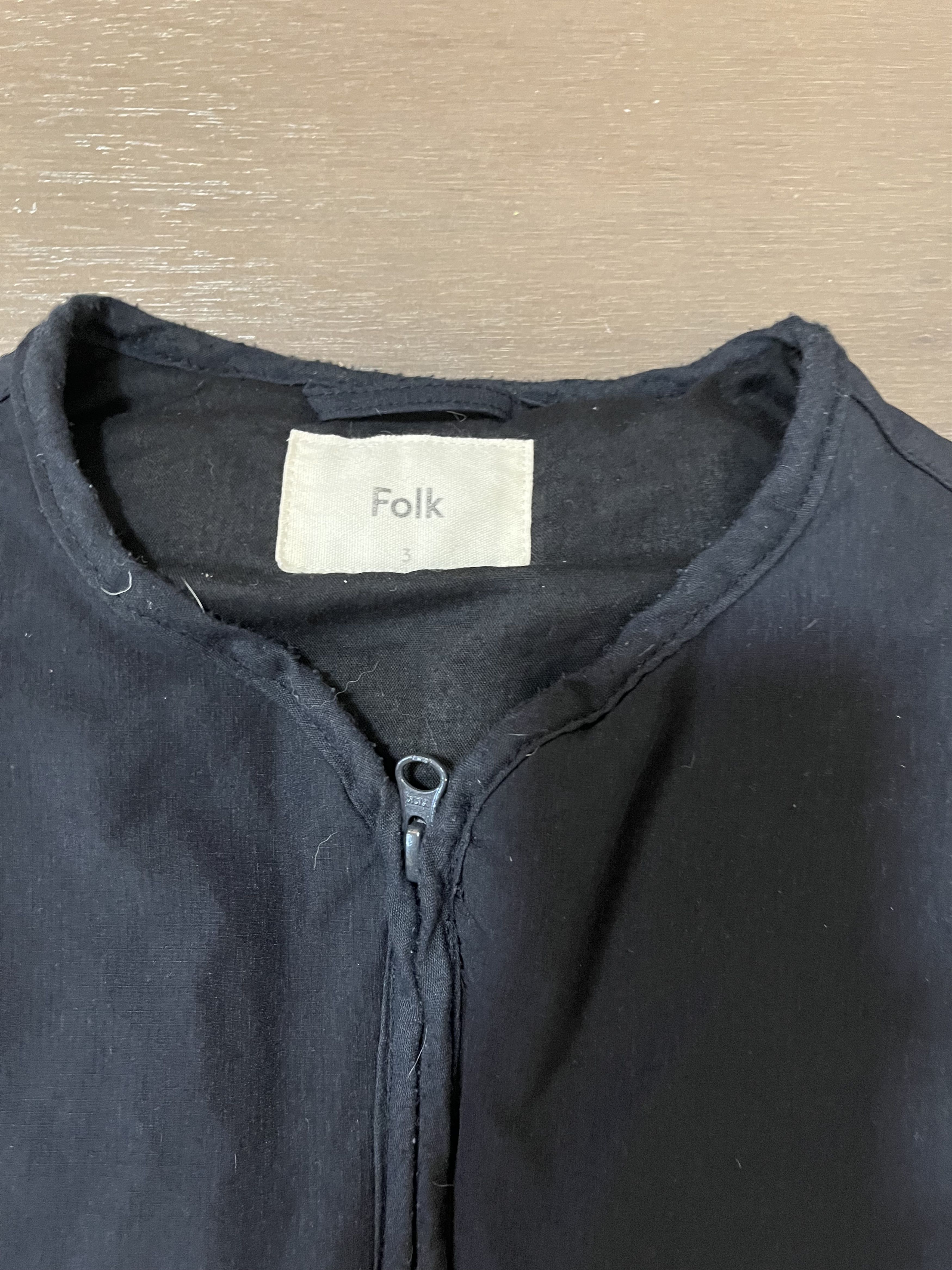 Folk Folk Black Technical Vest Size US M / EU 48-50 / 2 - 3 Thumbnail