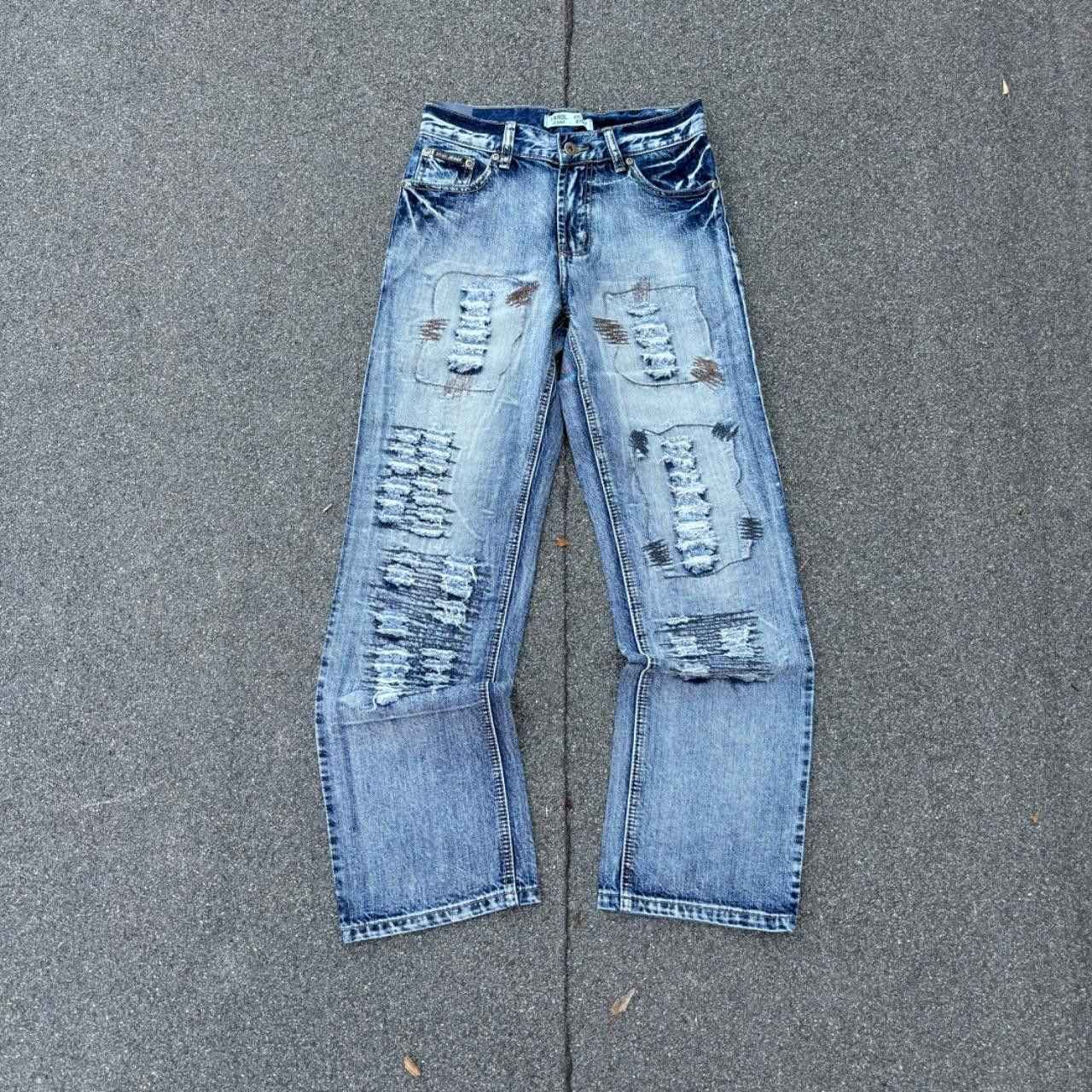 Japanese Brand × Vintage Archival jeans Size US 27 - 1 Thumbnail