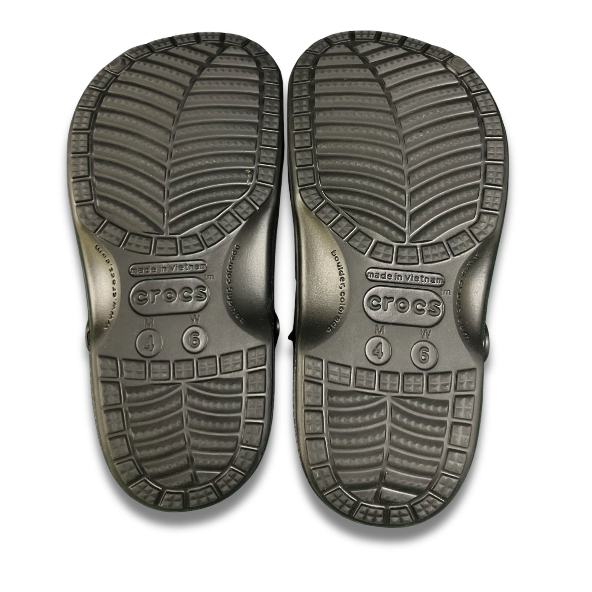 Crocs CROCS Unisex Winter Clogs Metallic Charcoal Lined Comfortabl Size US 4 / IT 34 - 4 Thumbnail