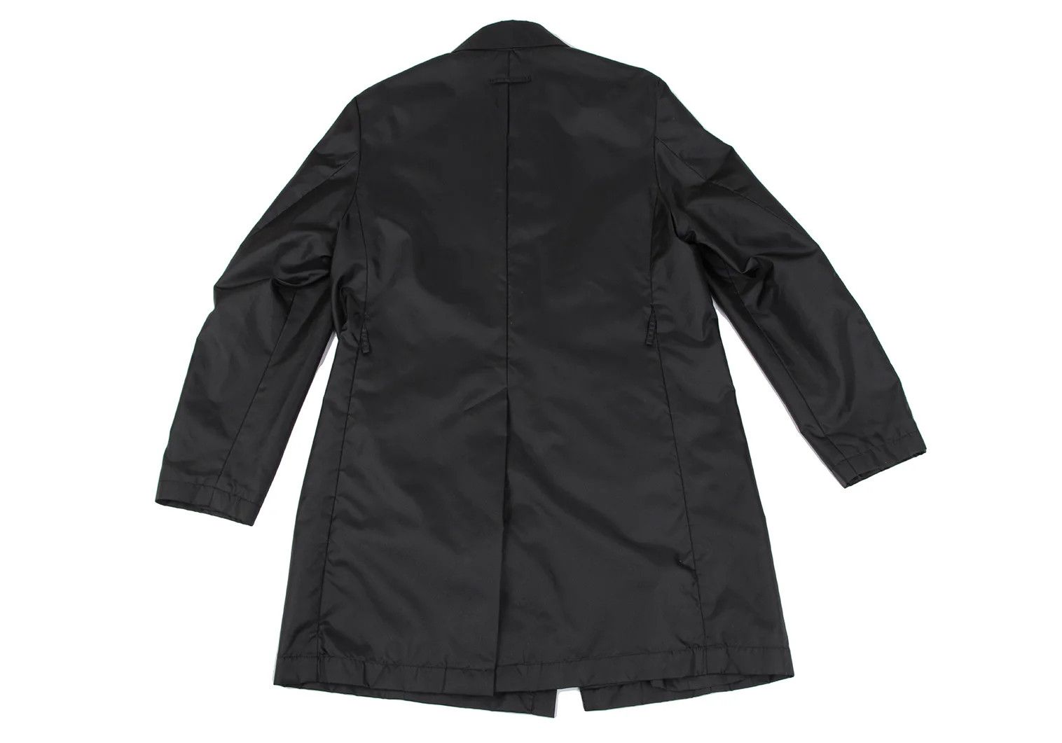 Jean Paul Gaultier Coated Nylon Zip Coat in Black Size 46 Size US S / EU 44-46 / 1 - 14 Thumbnail