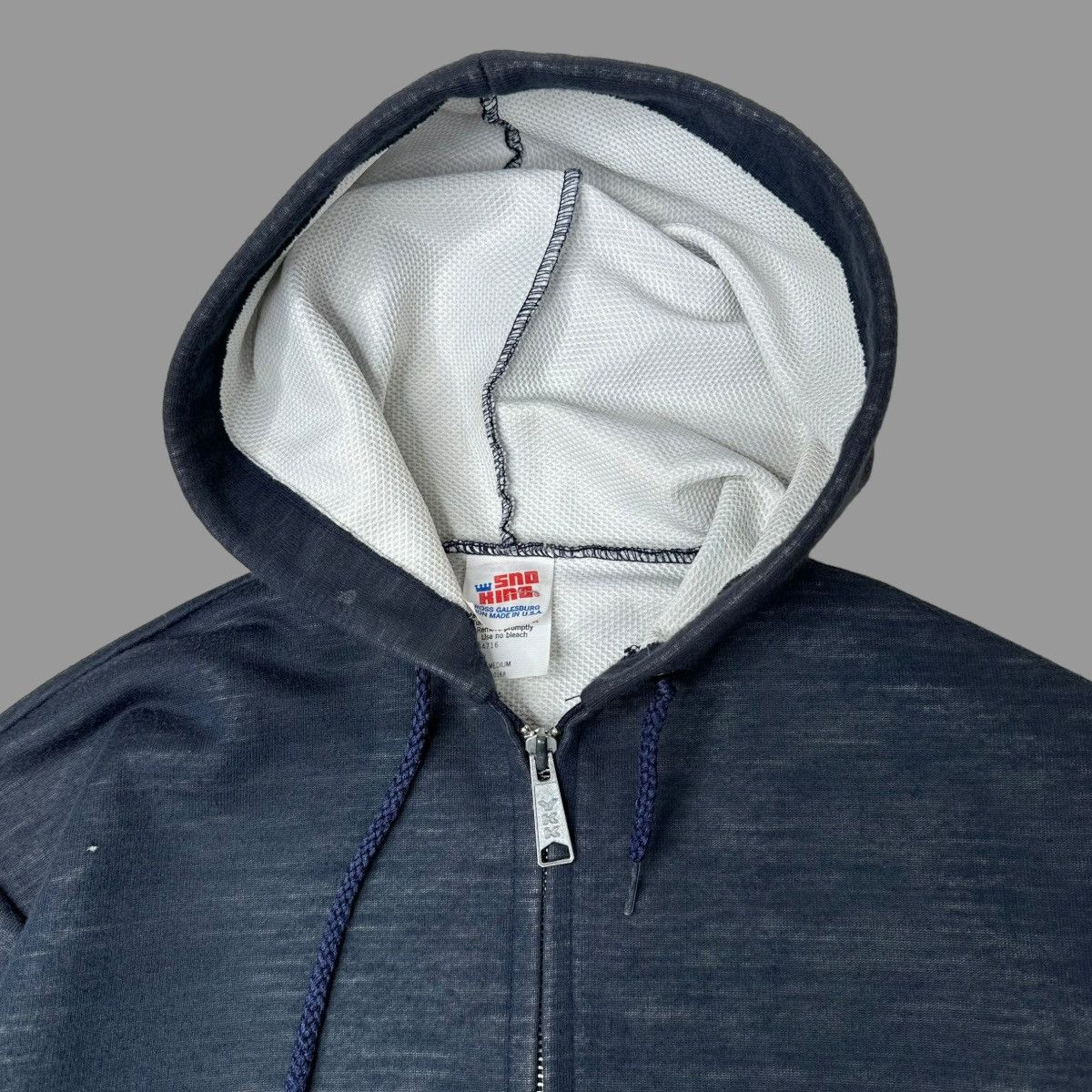 Vintage Vintage 1980s faded blank hoodie Size US M / EU 48-50 / 2 - 4 Thumbnail