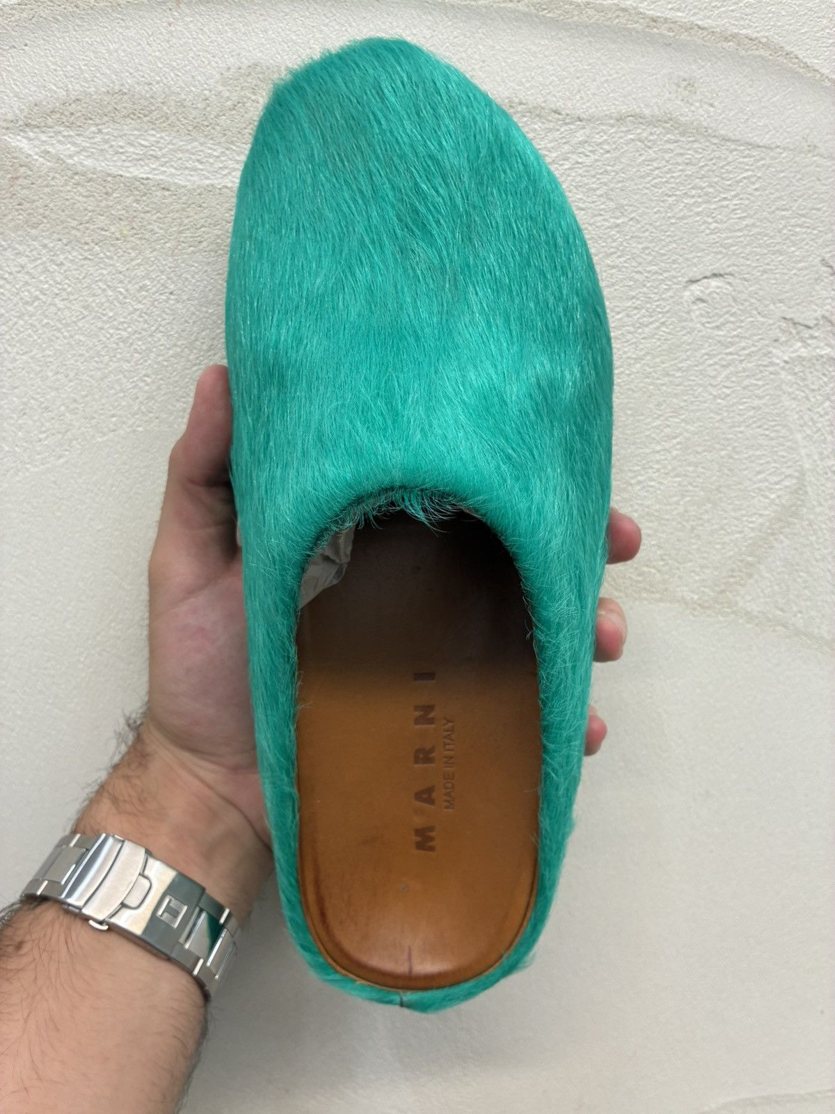 Marni Marni Green Fussbett Sabot Size US 8 / EU 41 - 5 Thumbnail