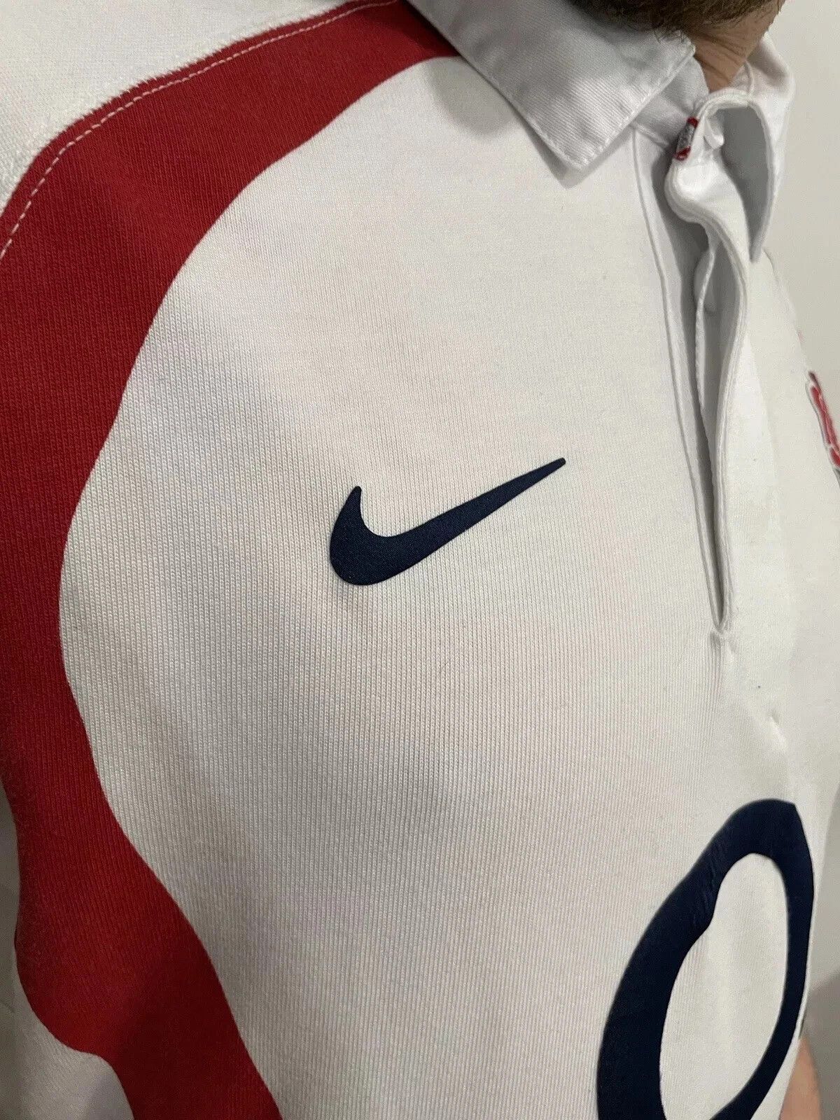 Nike VINTAGE NATIONAL ENGLAND 2000s HOME JERSEY SHIRT RUGBY NIKE Size US XL / EU 56 / 4 - 5 Thumbnail