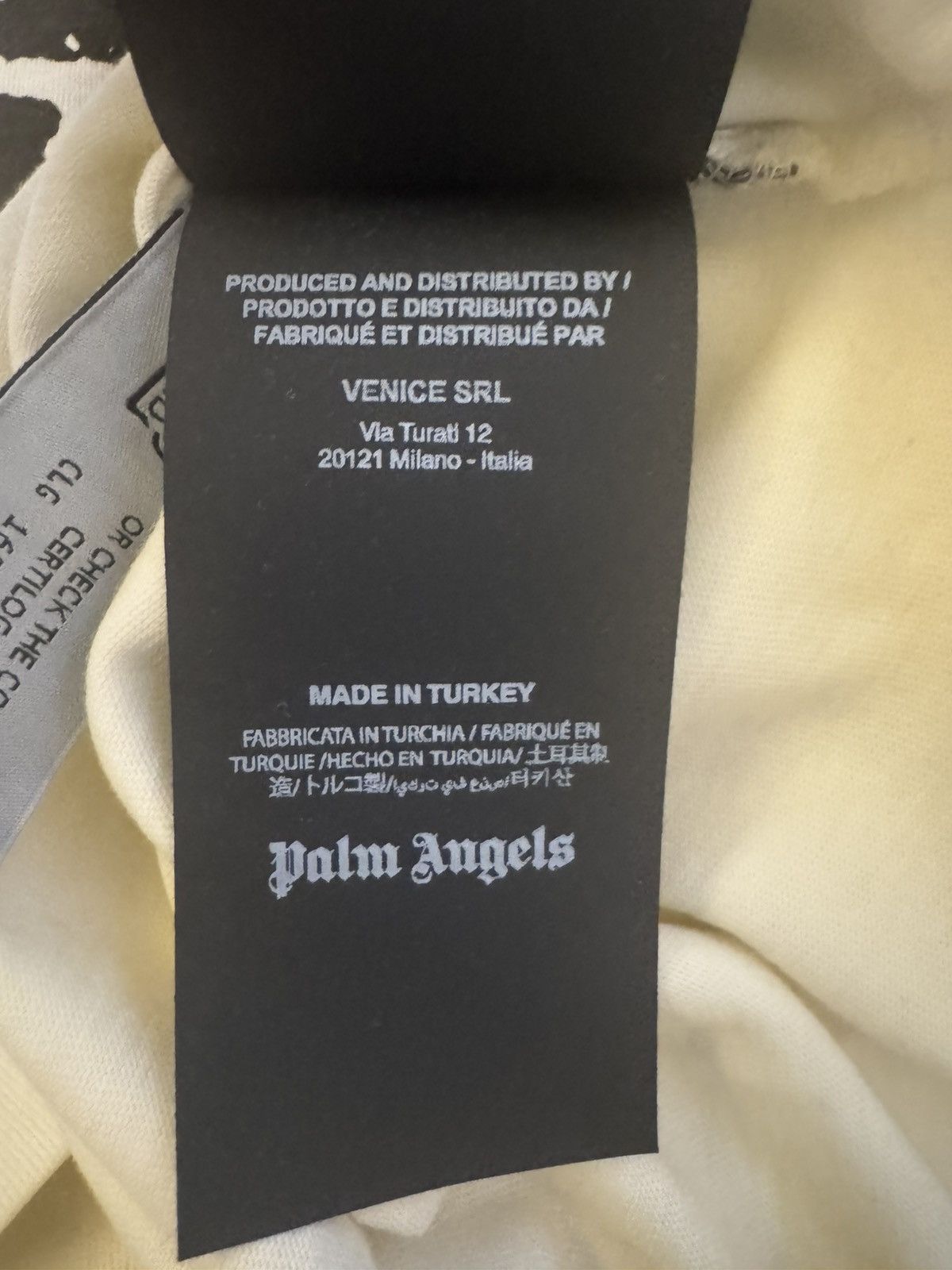 Palm Angels PALM ANGELS DOS VEGAS TEE Size US S / EU 44-46 / 1 - 8 Thumbnail