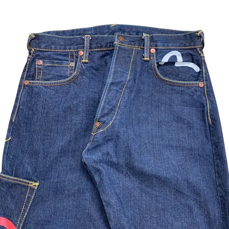 Evisu RARE! Evisu Daicock Multipocket Selvedge Denim Size US 30 / EU 46 - 7 Thumbnail