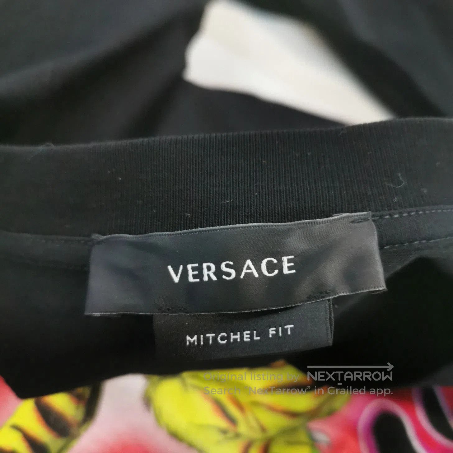 Versace Versace Black Tiger Graphic Cotton Long-Sleeve T-Shirt. Size US M / EU 48-50 / 2 - 5 Thumbnail