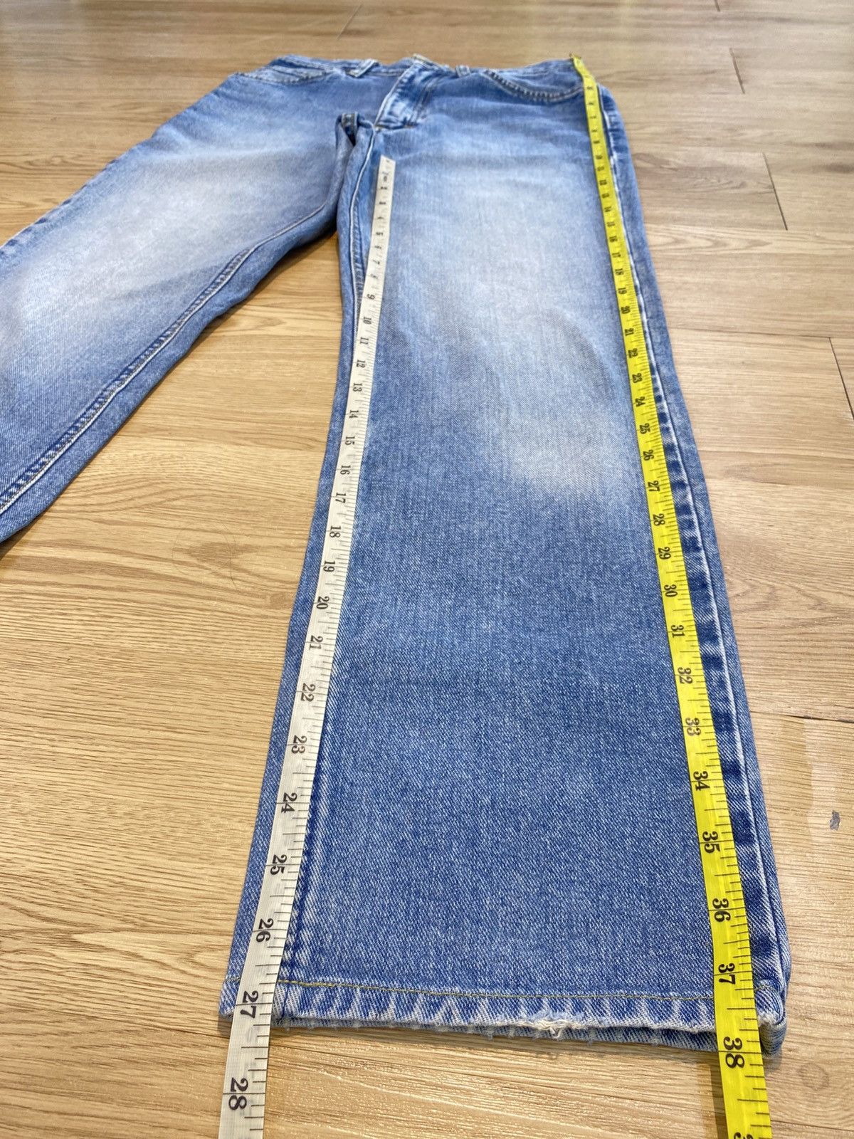 Lee Vintage Lee Brand Blue Faded Wash Style Jeans Size US 26 / EU 42 - 11 Thumbnail