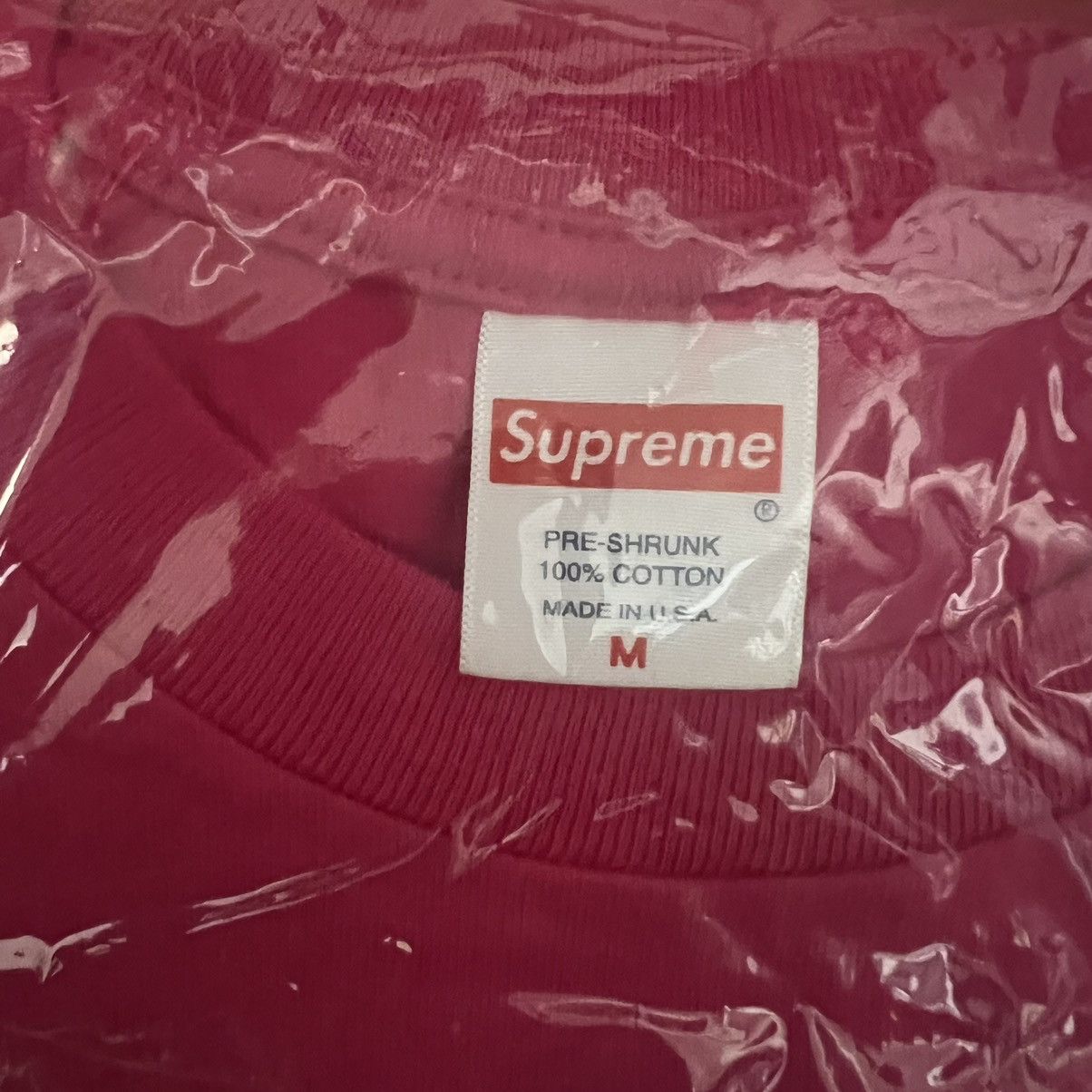 Supreme Supreme Deer Tee Pink Size: Medium Size US M / EU 48-50 / 2 - 4 Thumbnail