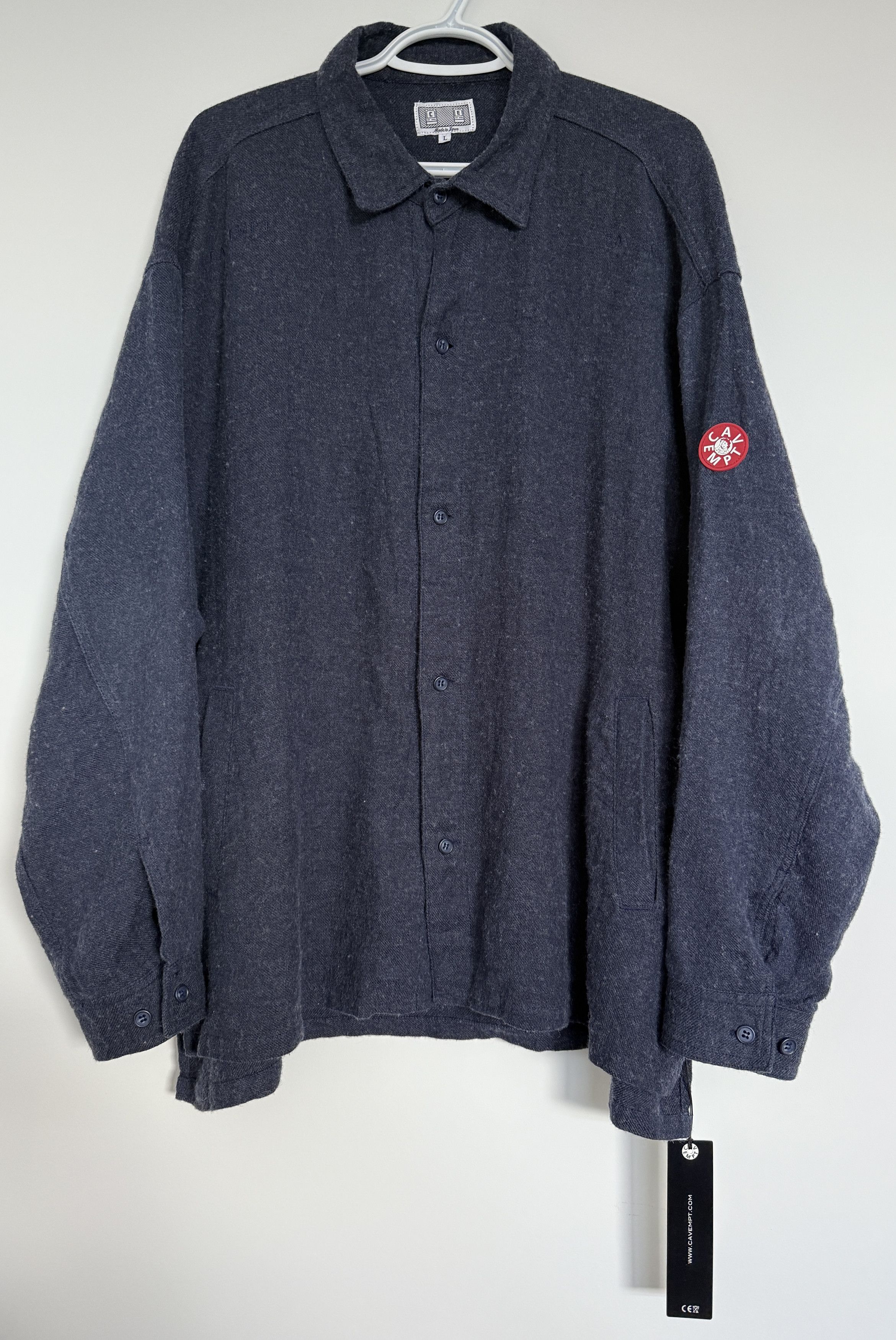 Cav Empt CAV EMPT Overdye Switch Cut Cord Shirt | Grailed