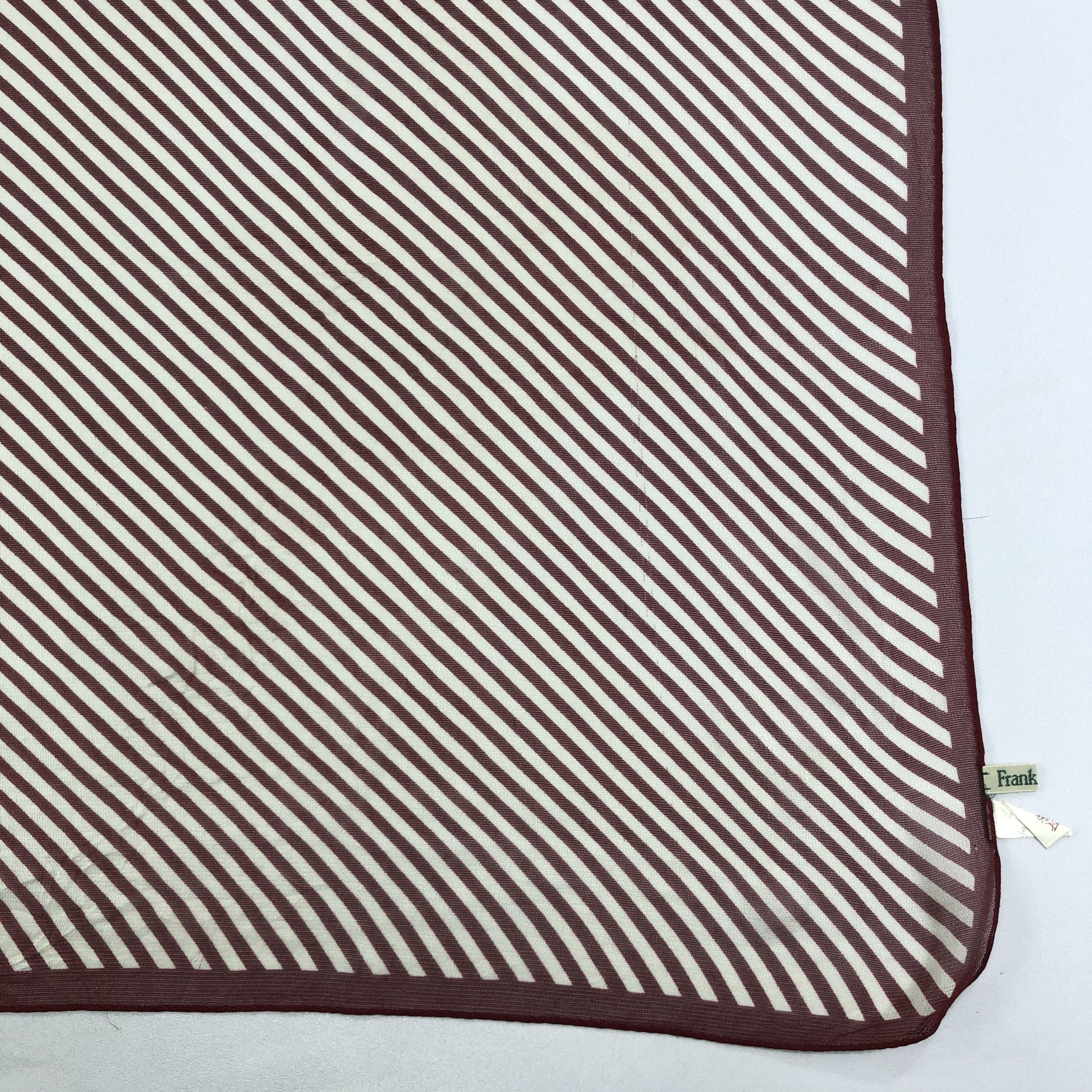 Vintage Vintage Frank Stella Silk Scarf Size ONE SIZE - 3 Thumbnail