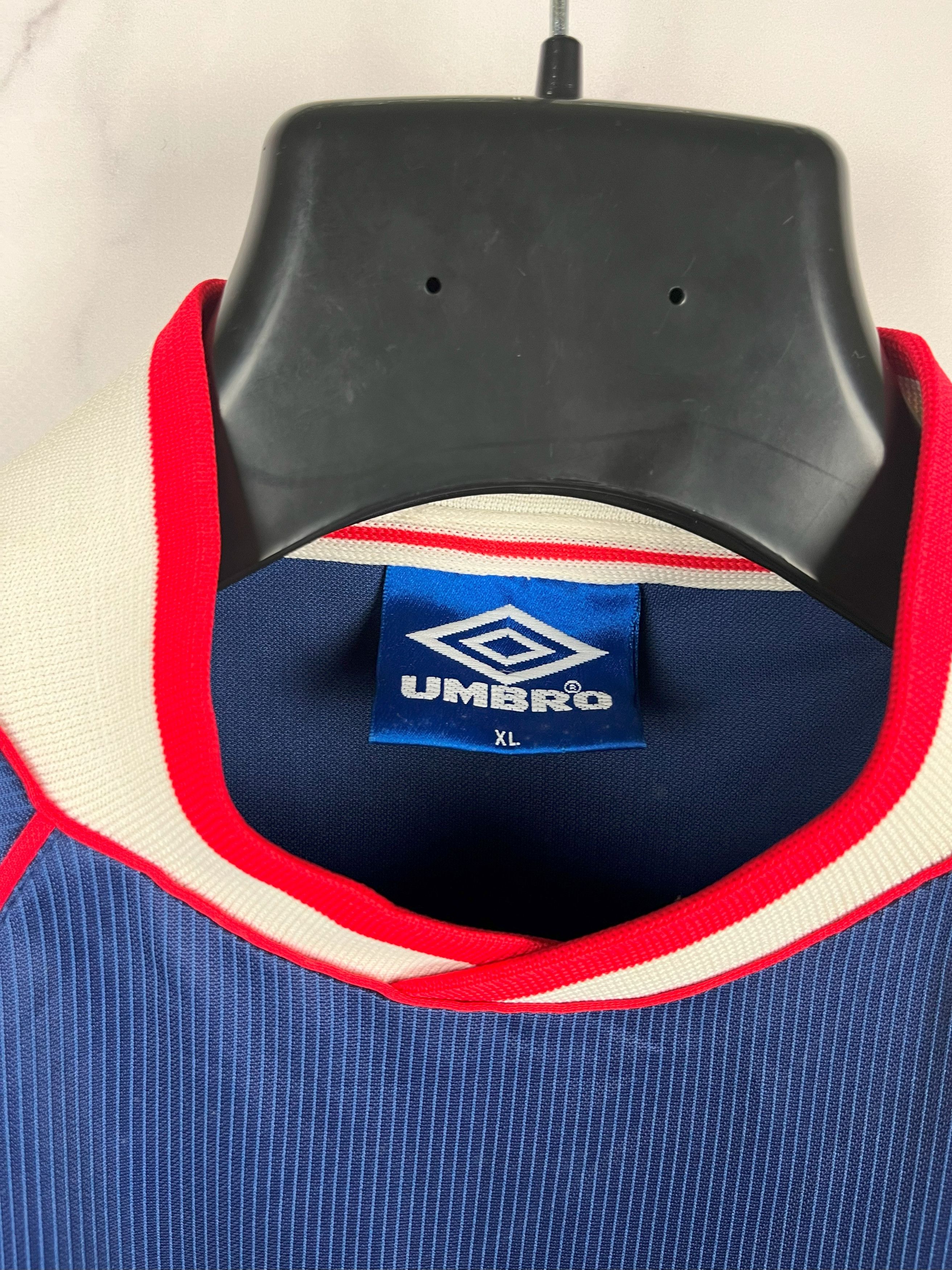 Umbro × Vintage Vintage Umbro Ajax Amsterdam Football Jersey 99 - 00 Season Size US XL / EU 56 / 4 - 10 Thumbnail