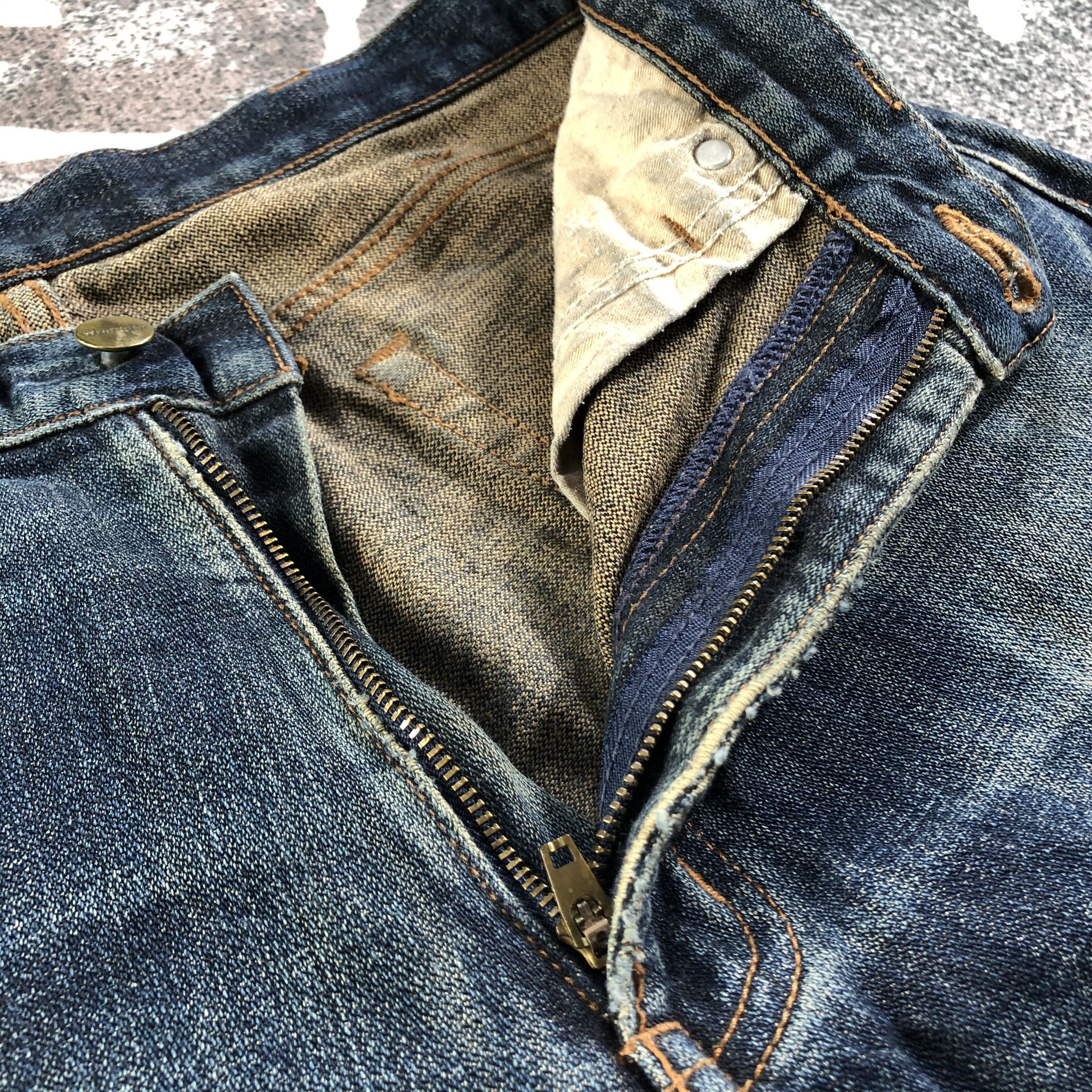 Vintage Vintage Wrangler Jeans Distressed Denim KJ2274 Size US 31 - 9 Thumbnail
