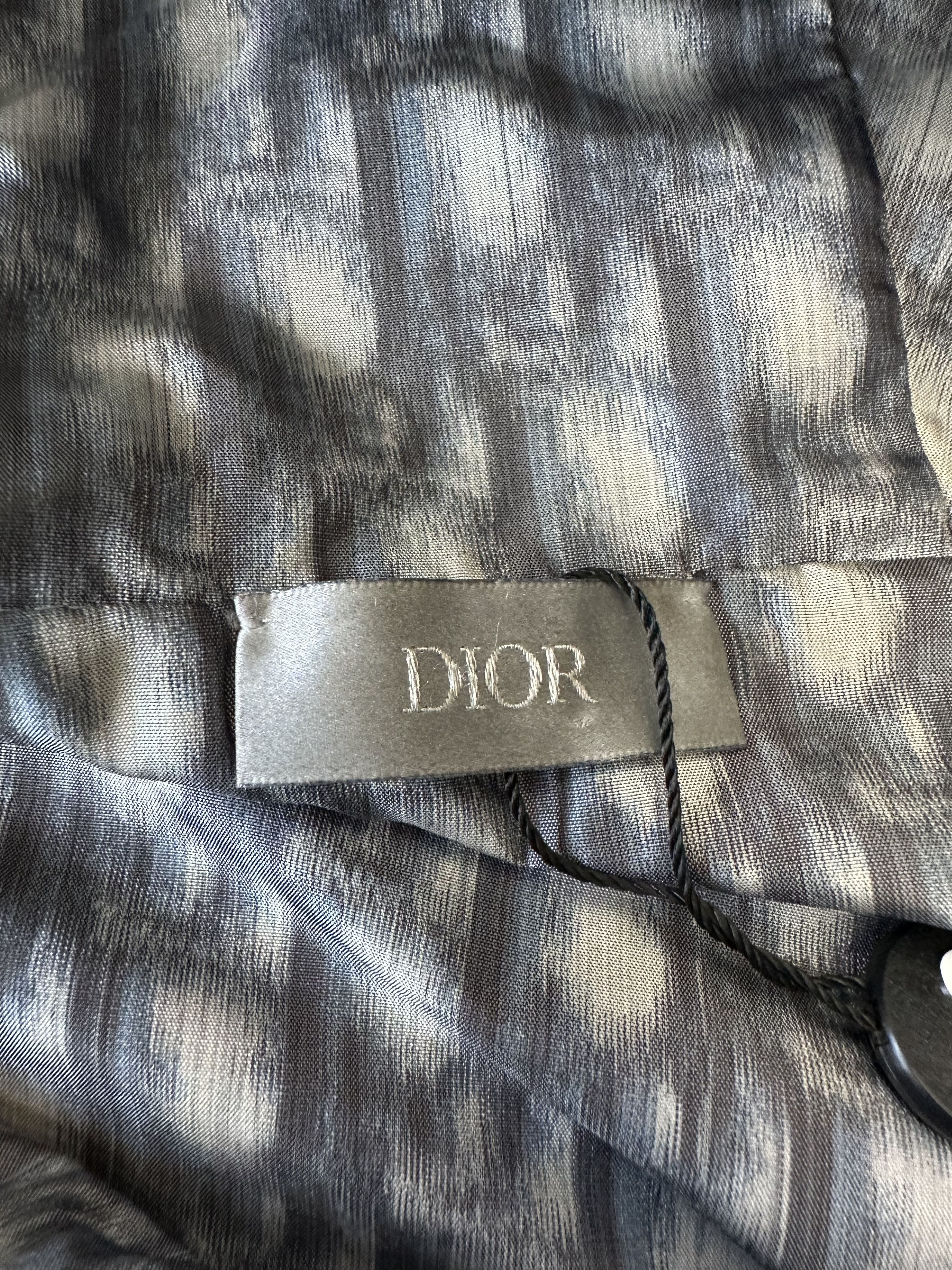 Dior Dior Stussy Blurred Oblique Anorak Hoodie Size US L / EU 52-54 / 3 - 4 Thumbnail