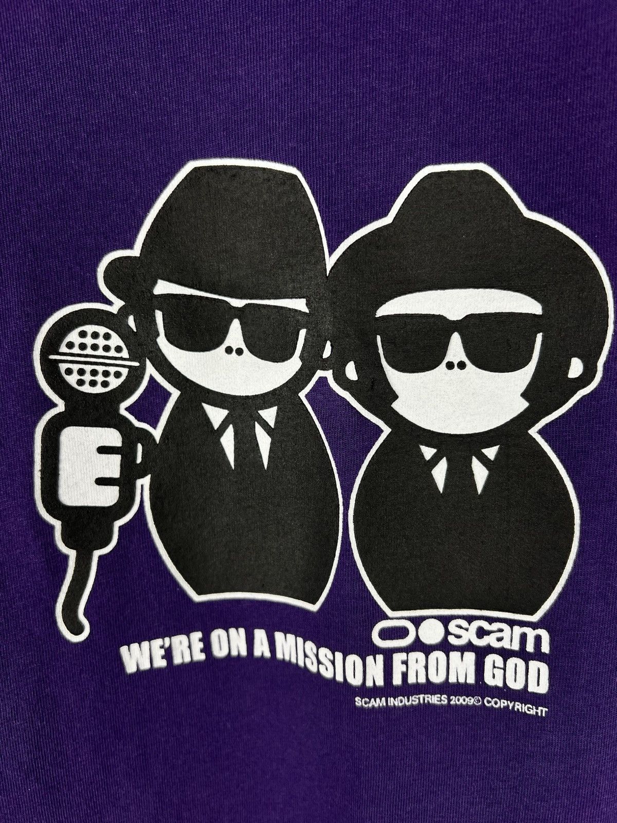 Designer × Vintage Fishbone Scam 2009 Short Sleeve T shirt Size US S / EU 44-46 / 1 - 2 Thumbnail