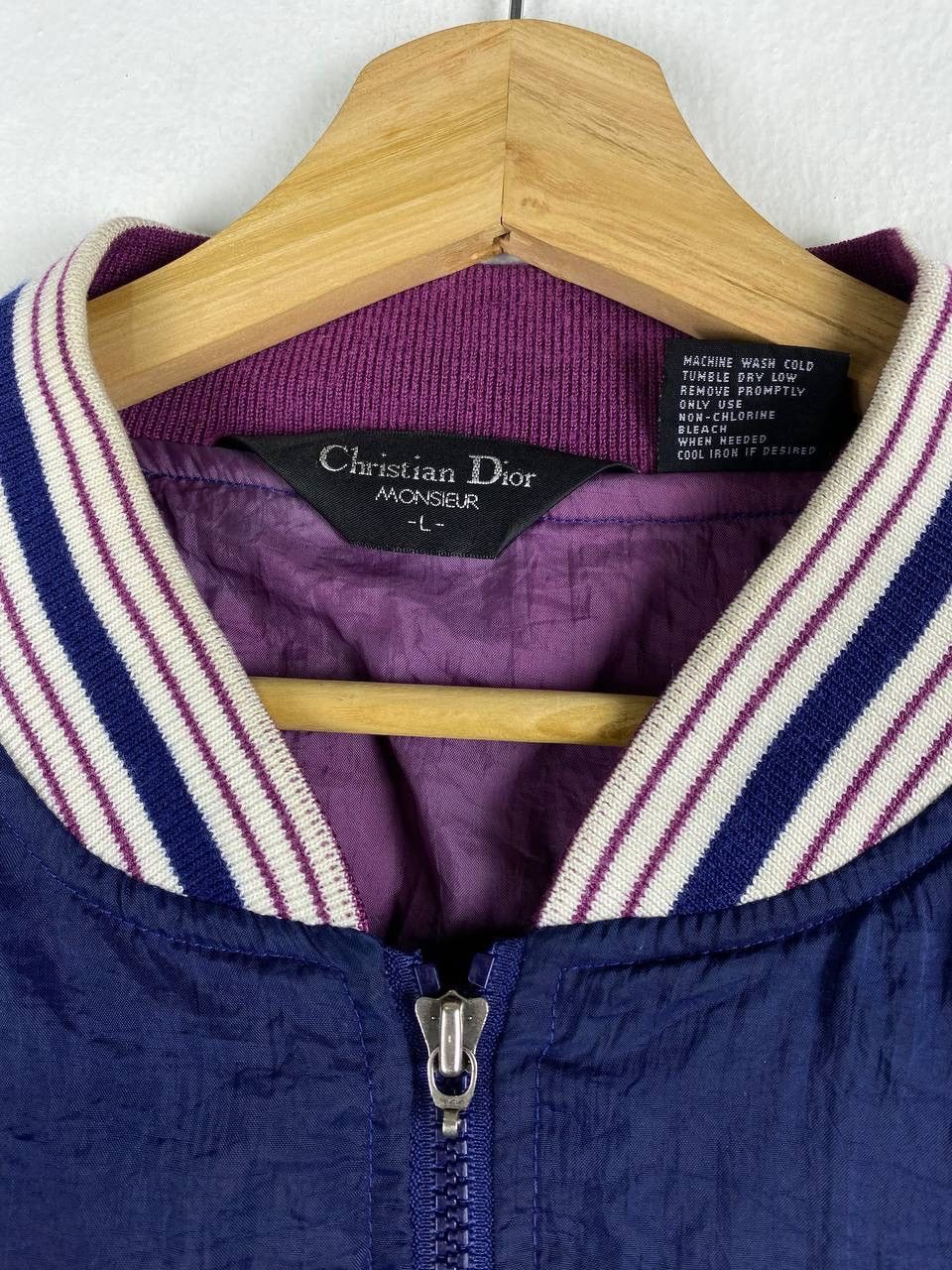 Christian Dior Monsieur Vintage Christian Dior Monsieur Luxury Tracktop Light Jacket Size US L / EU 52-54 / 3 - 4 Thumbnail