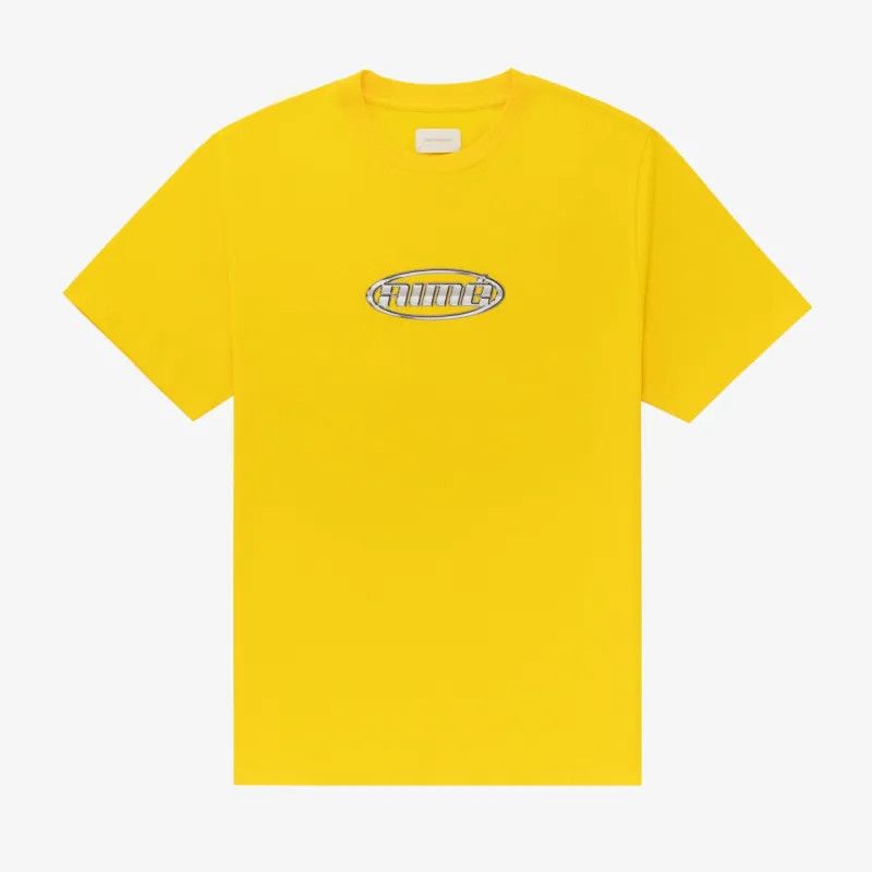 Aime Leon Dore o1mle0725 Chrome Logo T-Shirt in Yellow Size US M / EU 48-50 / 2 - 1 Thumbnail