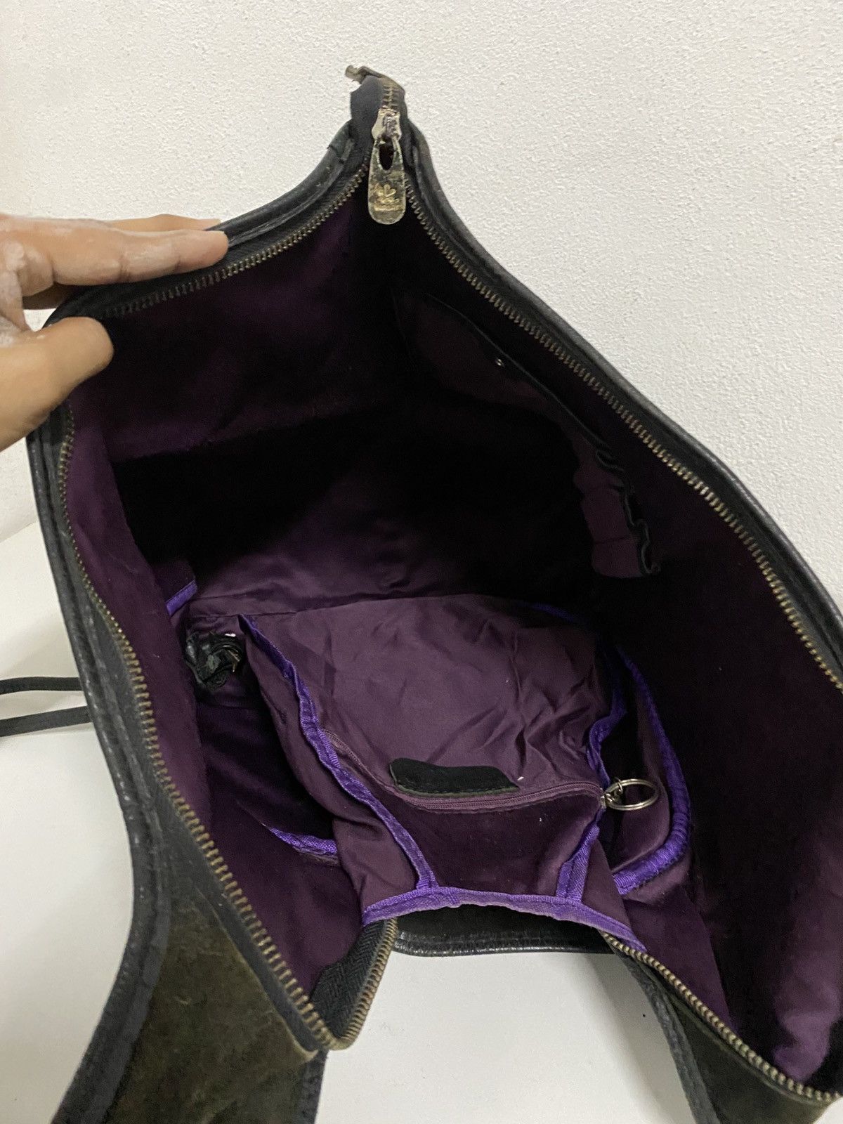 Vintage Vinsor Leather Backpack Size ONE SIZE - 12 Thumbnail