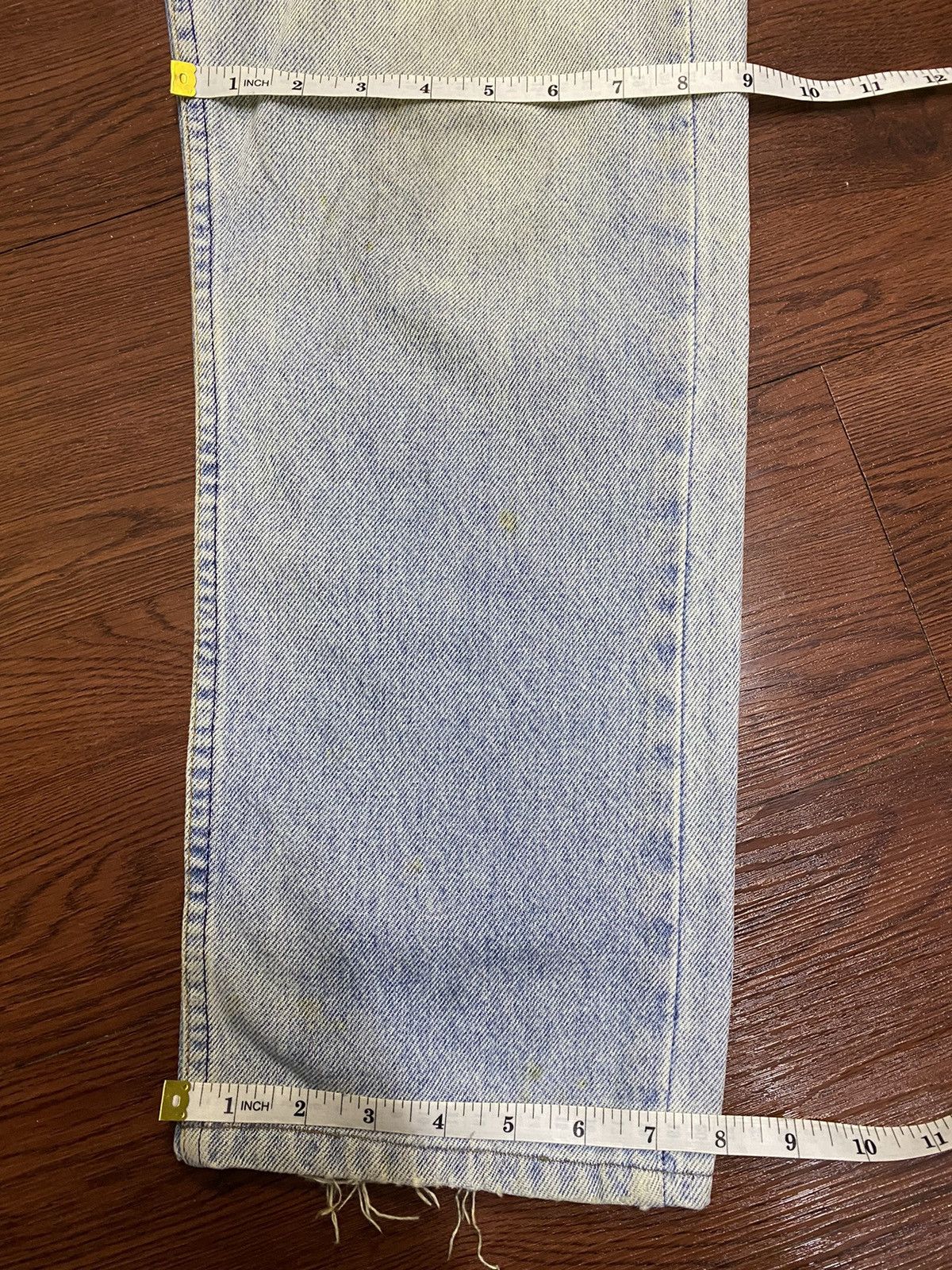 Levi's × Levi's Vintage Clothing Vintage Levis505 90s Faded Wash Distressed Loose Jeans Size US 32 / EU 48 - 16 Thumbnail