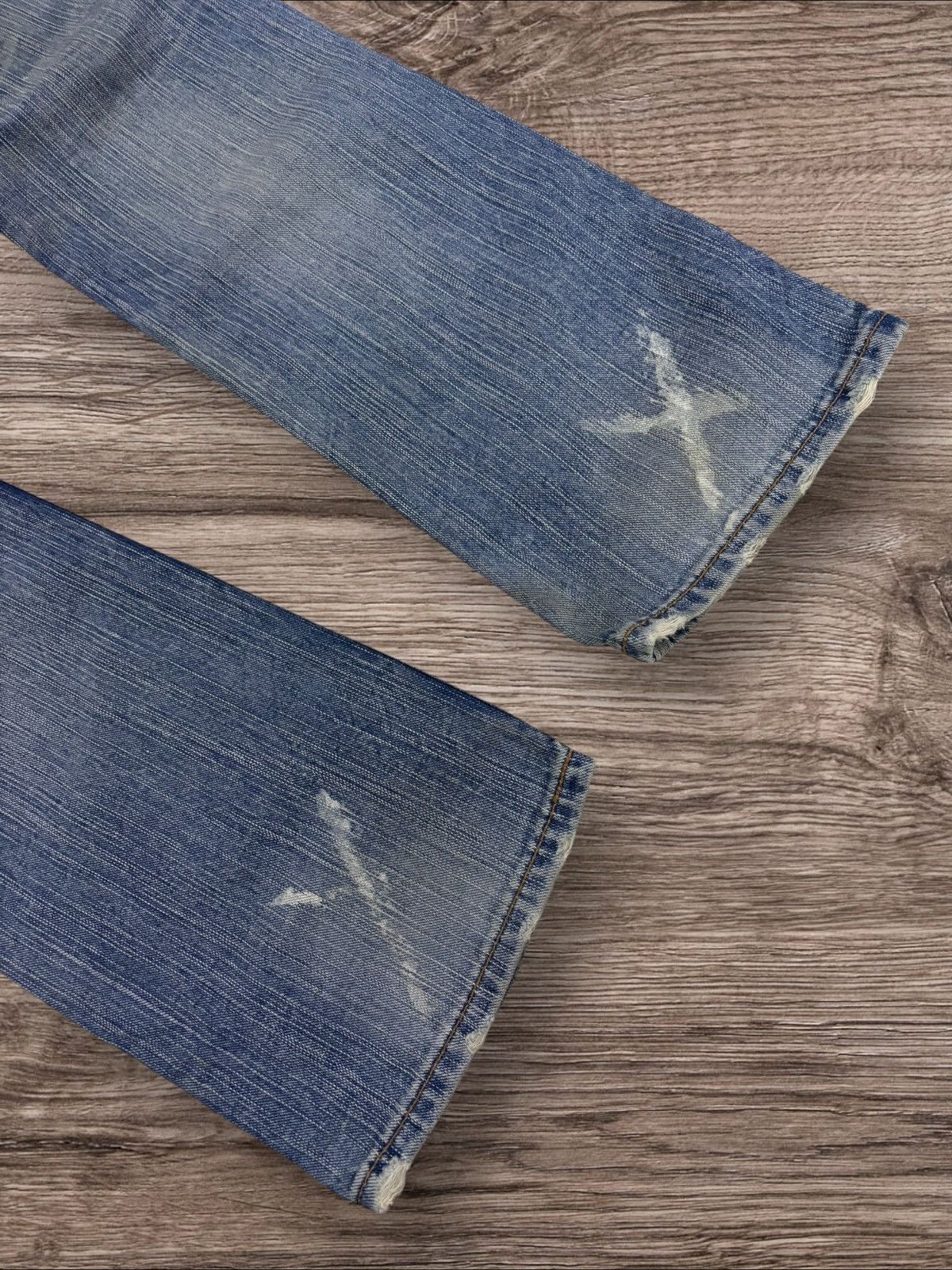 Seditionaries Liberto XXX Cross Paint Grunge Distress Jeans Size US 34 / EU 50 - 6 Thumbnail
