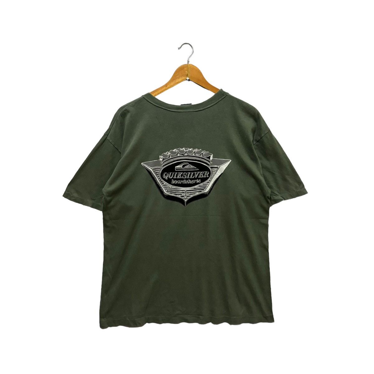 Quiksilver × Vintage Vintage Quiksilver Japan Graphic Back Hit Tshirt Size US L / EU 52-54 / 3 - 1 Thumbnail