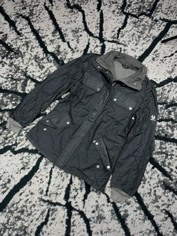 Belstaff jacket grey italy 40 logo M