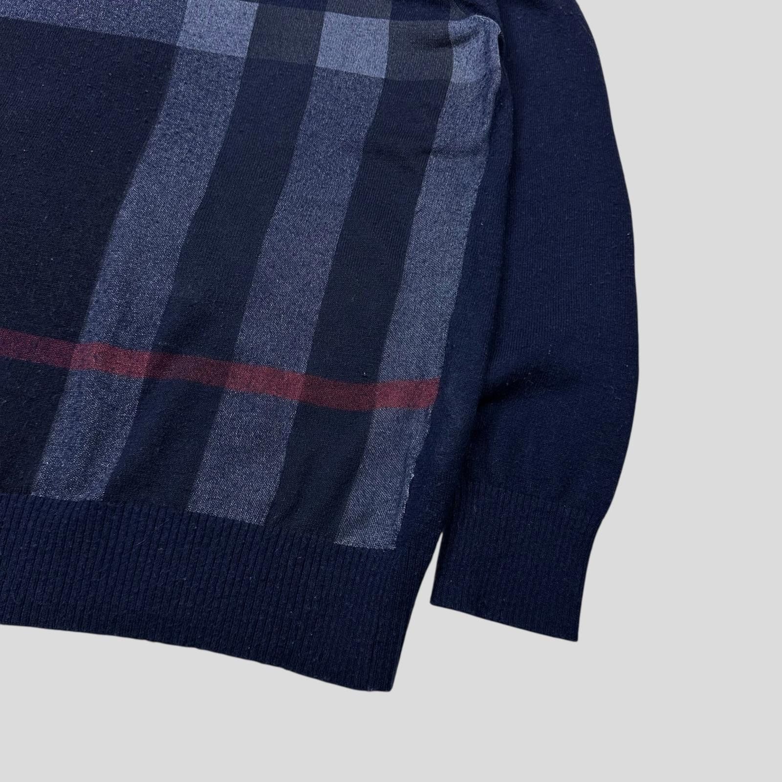 Burberry Burberry Brit Scotland Wool & Cashmere Nova Check Jumper - S Size US S / EU 44-46 / 1 - 2 Thumbnail