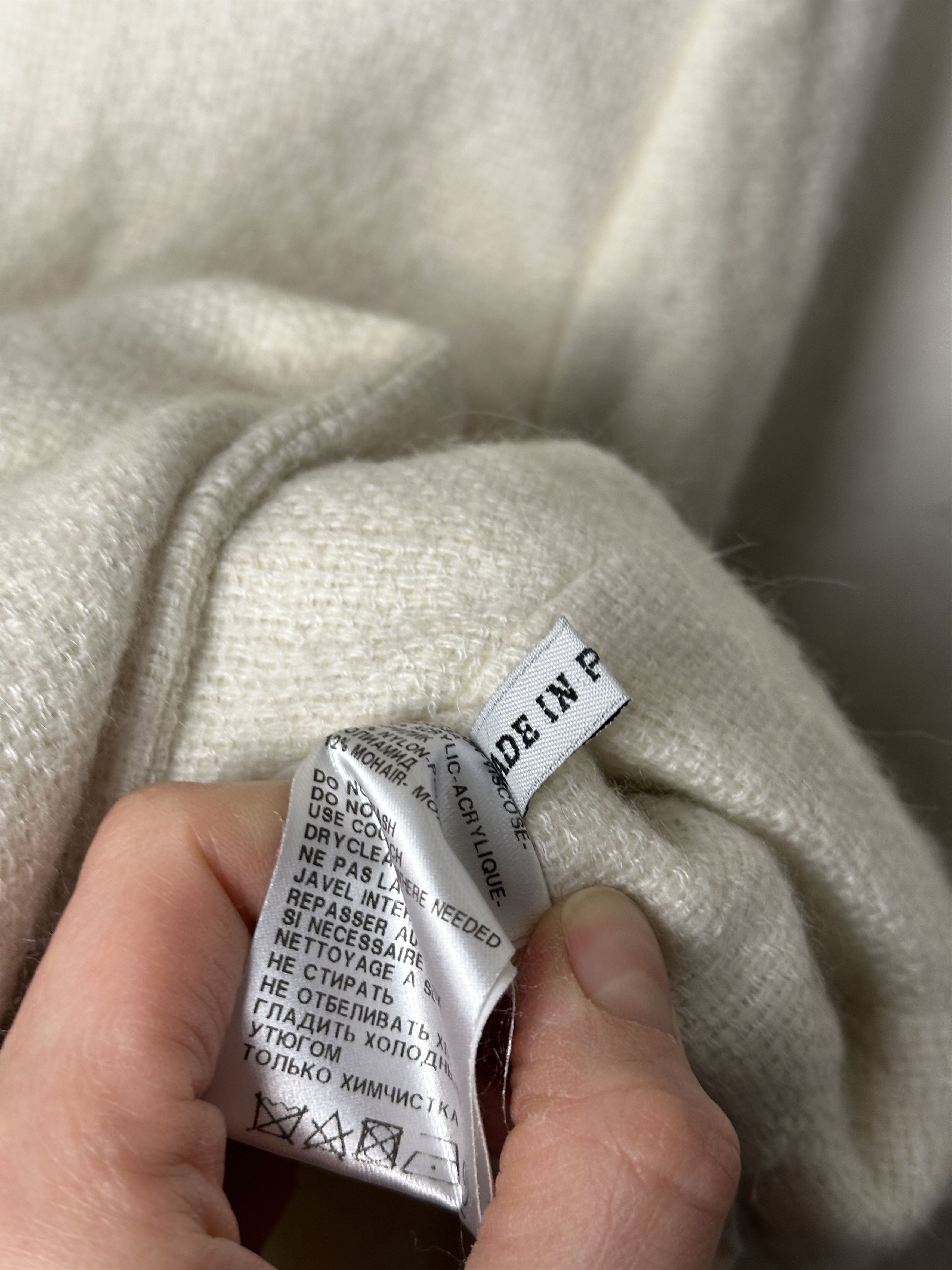 Ann Demeulemeester Ann Demeulemeester FW13 Milk Maxi Coat Size S / US 4 / IT 40 - 10 Thumbnail