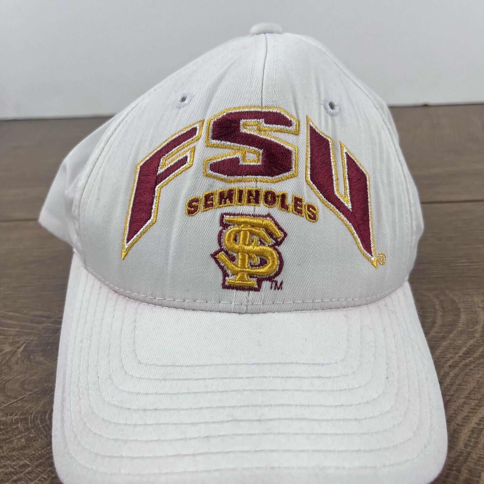 Other Florida State Seminoles Hat FSU NCAA Hat Adjustable Hat Whit Size ONE SIZE - 6 Thumbnail