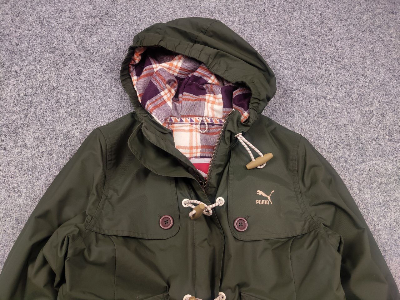Puma Vintage Puma Storm fit Military cargo hooded Jacket Y2K Size S / US 4 / IT 40 - 5 Thumbnail