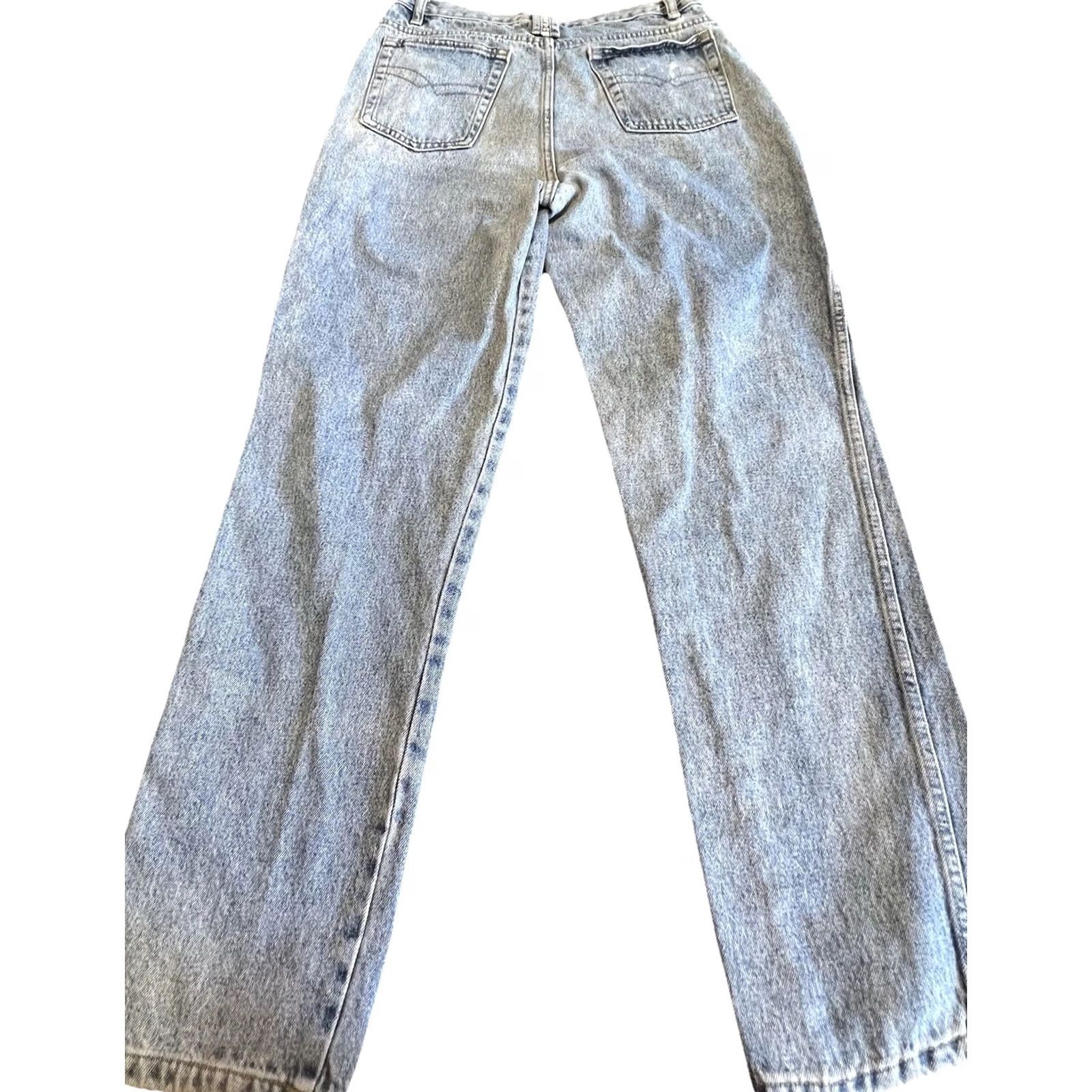 Bugle Boy VINTAGE Bugle Boy Jeans 32x30 Men Light Wash 90s Faded Denim Relaxed Straight Jeans Mens Regular Blue 5-Pocket Size US 32 / EU 48 - 3 Thumbnail