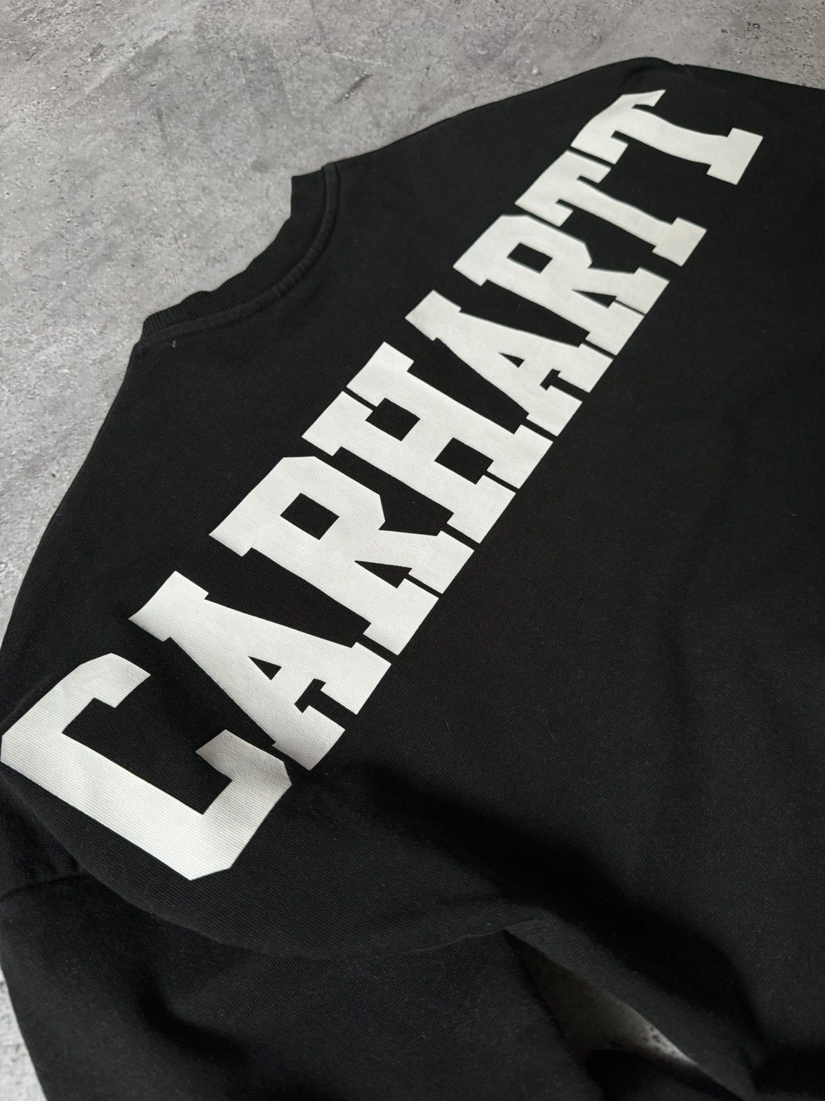 Carhartt × Carhartt Wip Carhartt WIP Tony Big Logo Sweatshirt Size US S / EU 44-46 / 1 - 3 Thumbnail
