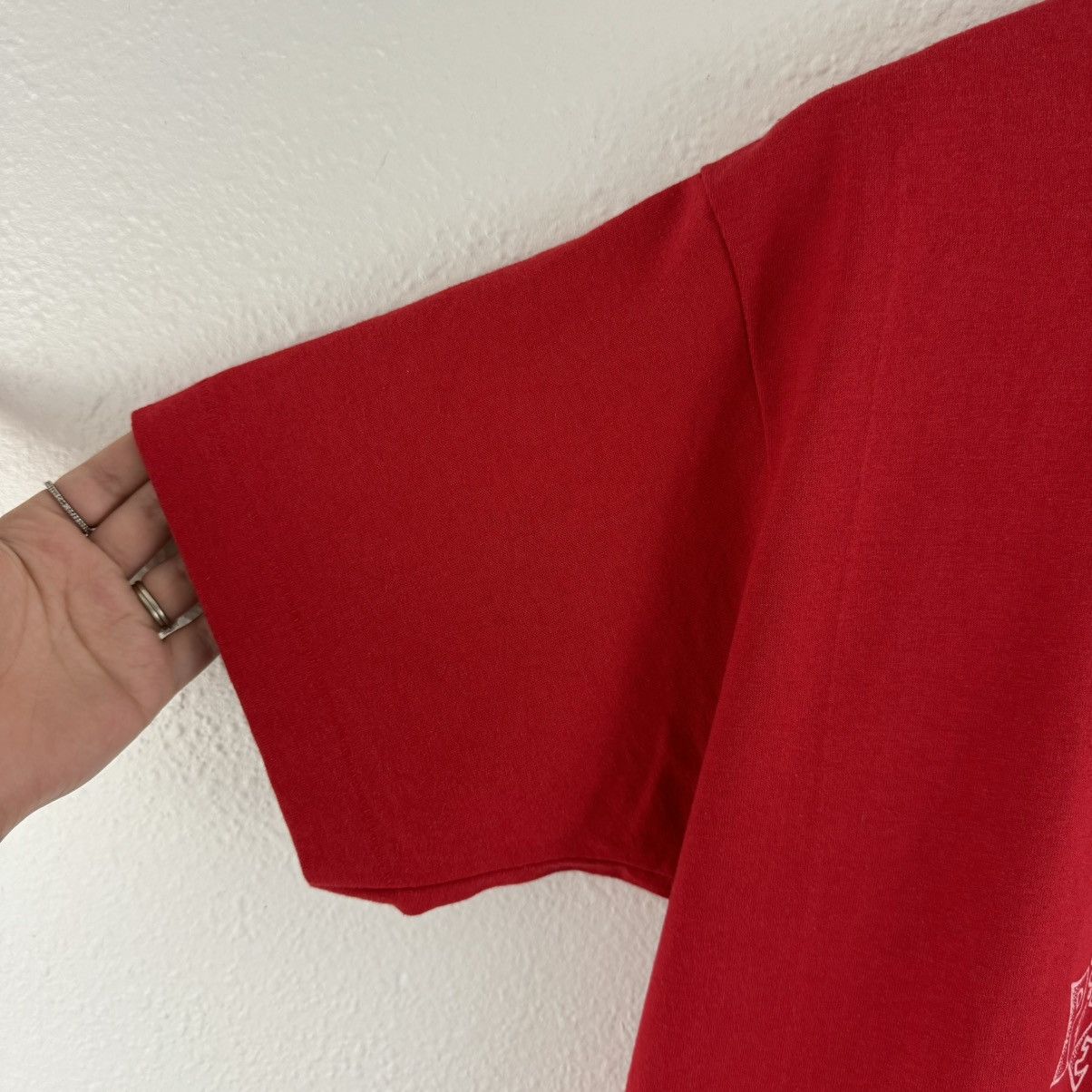 Fruit Of The Loom Vintage 90s Red Single Stitch Pie Festival Pie Town, NM Tee Size US L / EU 52-54 / 3 - 6 Thumbnail