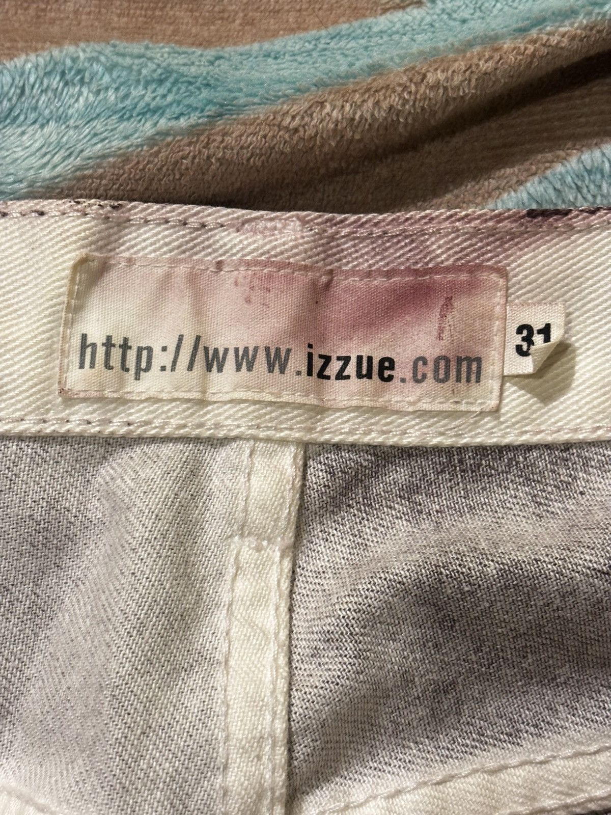 izzue Men’s brown burgundy Jeans.mj0209 Size US 31 - 9 Thumbnail