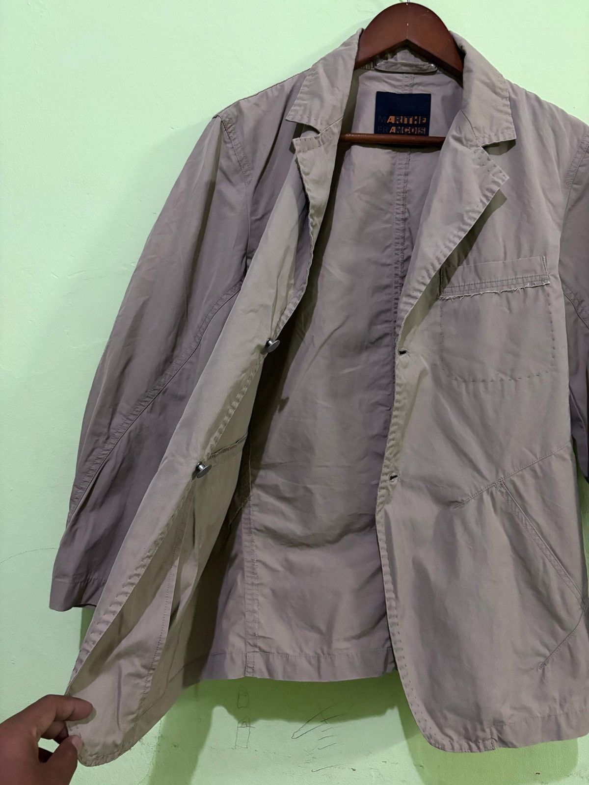 Marithe + Francois Girbaud MFG Light Jacket Design Stylist Coat Fashion Size US L / EU 52-54 / 3 - 4 Thumbnail
