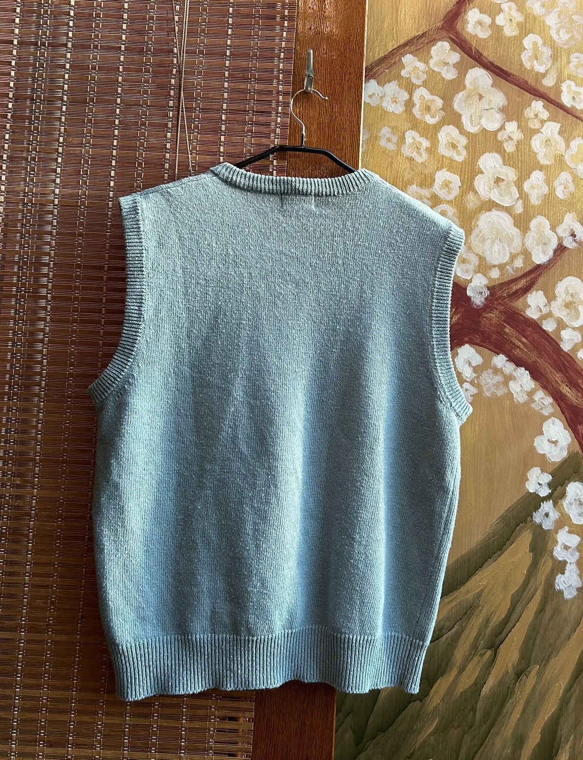 Places + Faces Places + Faces P+F Signature Logo Knitted Vest Wool Blend Size US L / EU 52-54 / 3 - 2 Thumbnail