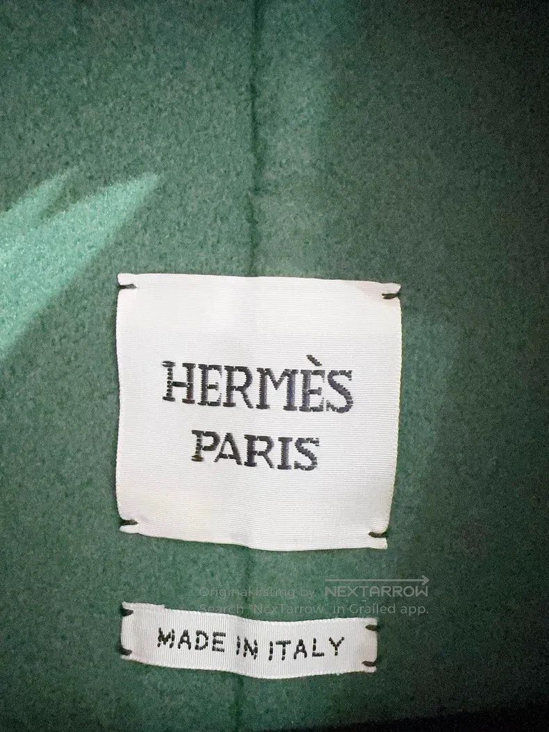 Hermes Hermes Forest green coat Size XXS / US 00 / IT 34 - 4 Thumbnail
