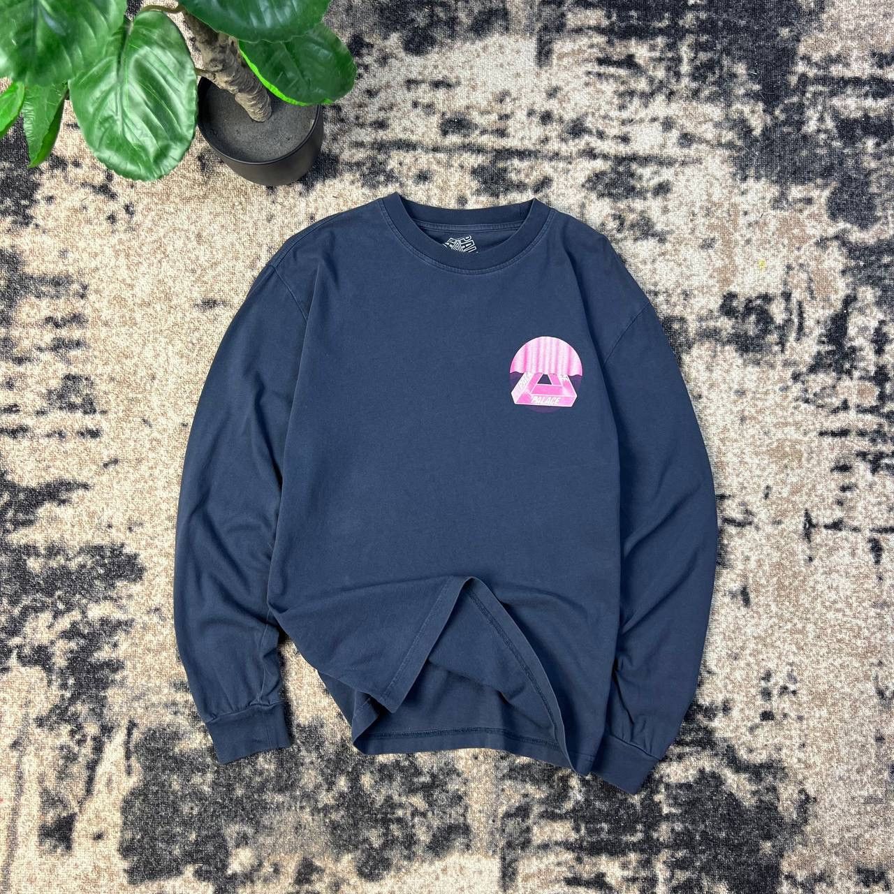 Palace Vintage Palace Tri-ferg Big Logo Longsleeve Sk8 Style Size US M / EU 48-50 / 2 - 2 Thumbnail