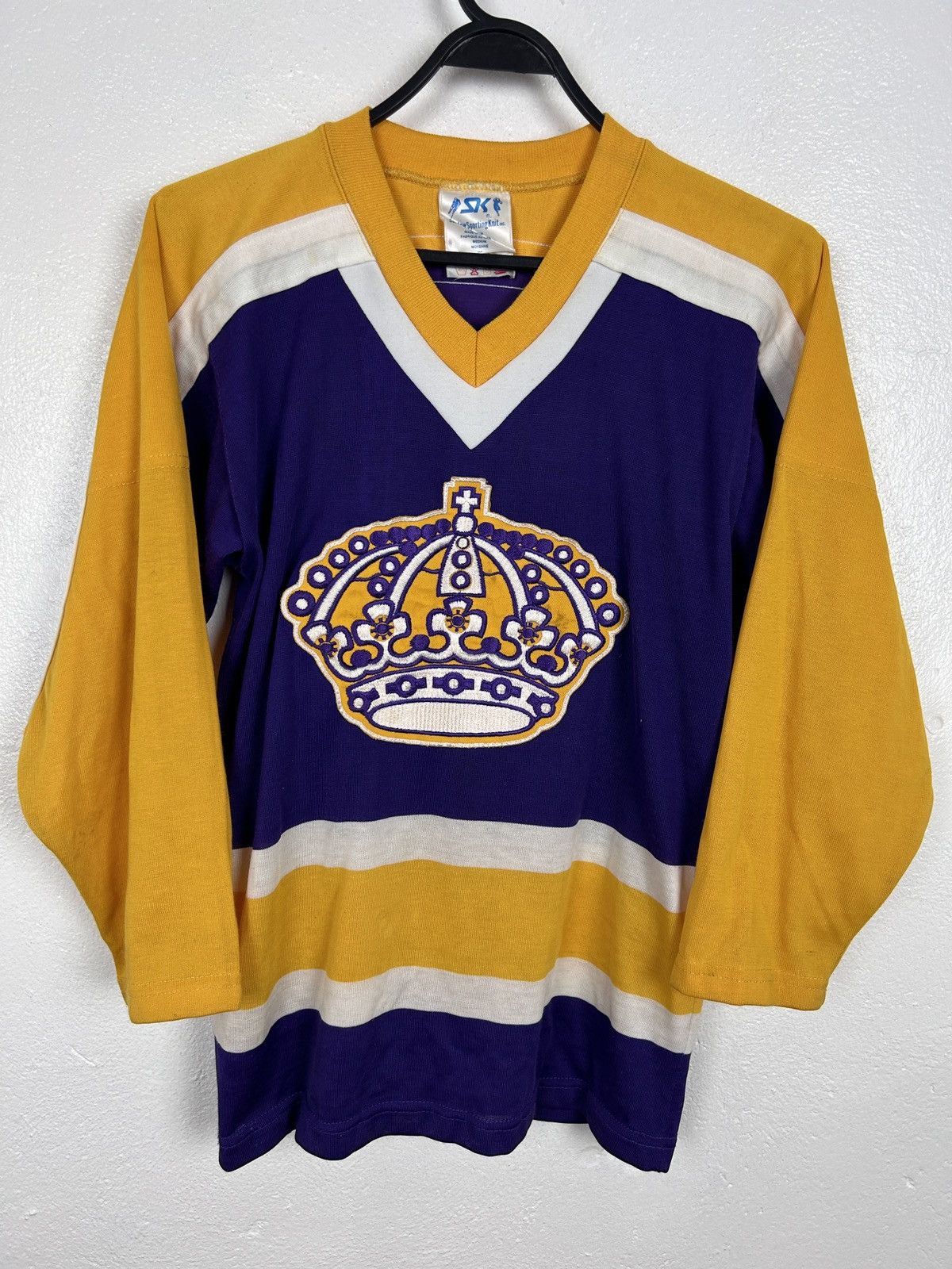 80s Vintage Los Angeles Kings SSK NHL Retro Jersey