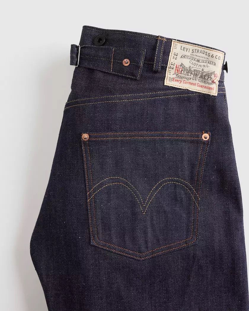 Levi's Vintage Clothing LEVI'S LVC LIMITED EDITION LOT 201 JEANS Size US 29 - 6 Thumbnail
