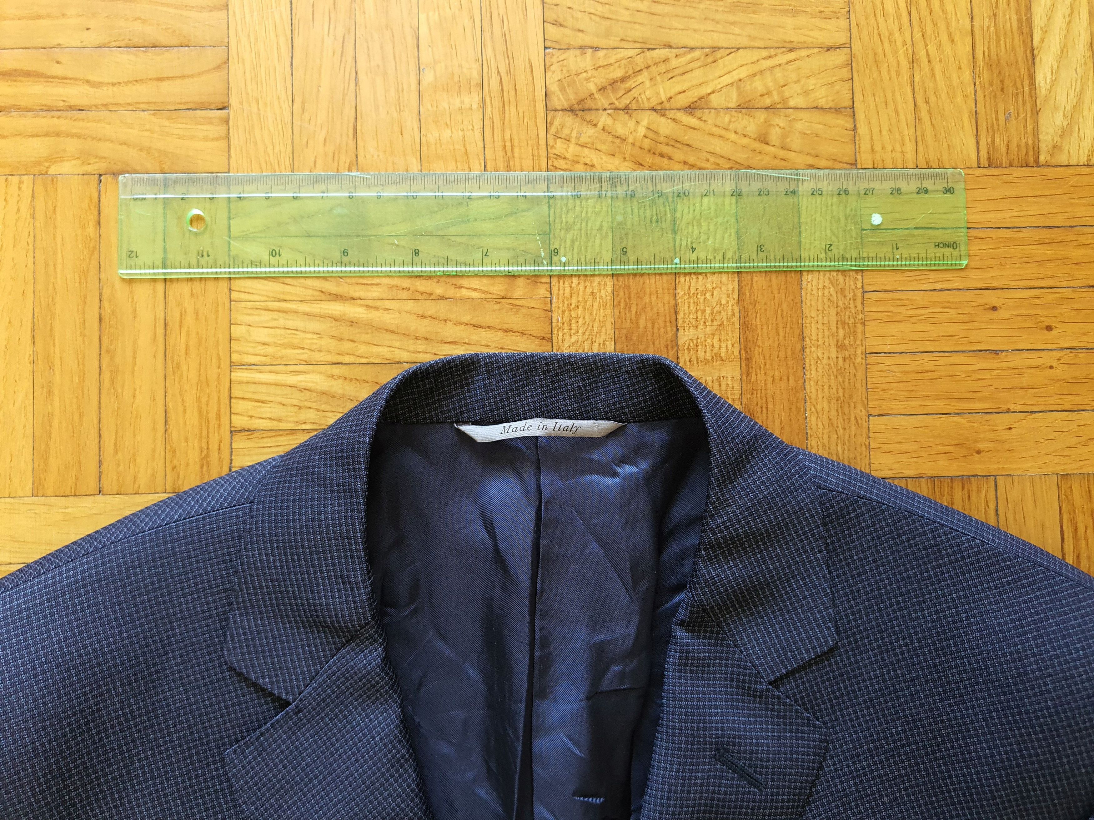 Canali 1934 - Blazer Sports Coat Suit Jacket - Navy Micro Pattern Size 40R - 5 Thumbnail
