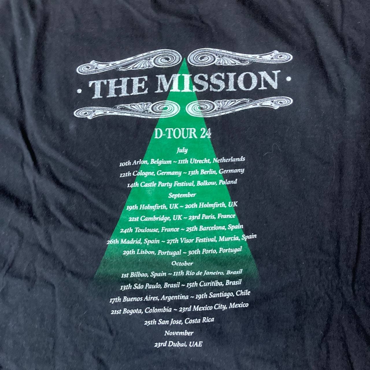 Band Tees The Mission Gothic Post Punk Rock Band Tour Size US XXL / EU 58 / 5 - 5 Thumbnail