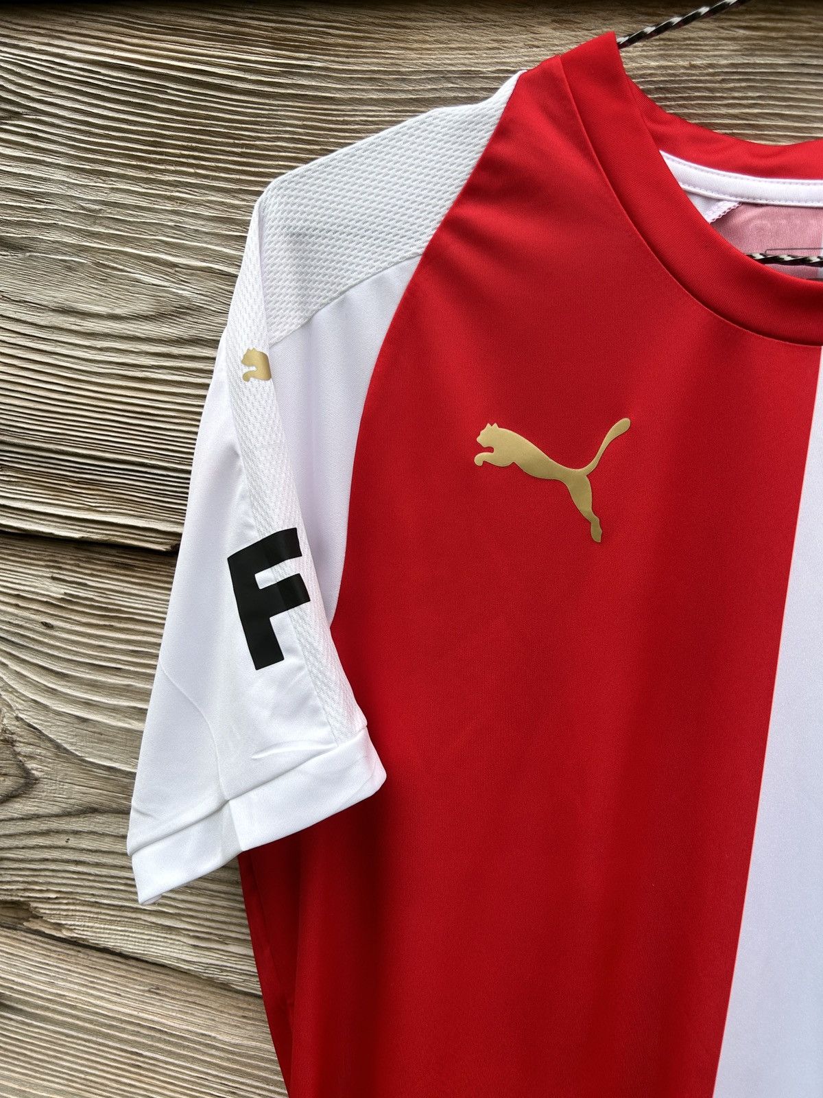 Puma BNWT Slavia Praha Prague 2019/20 Home Kit Puma Soccer Jersey Size US M / EU 48-50 / 2 - 3 Thumbnail
