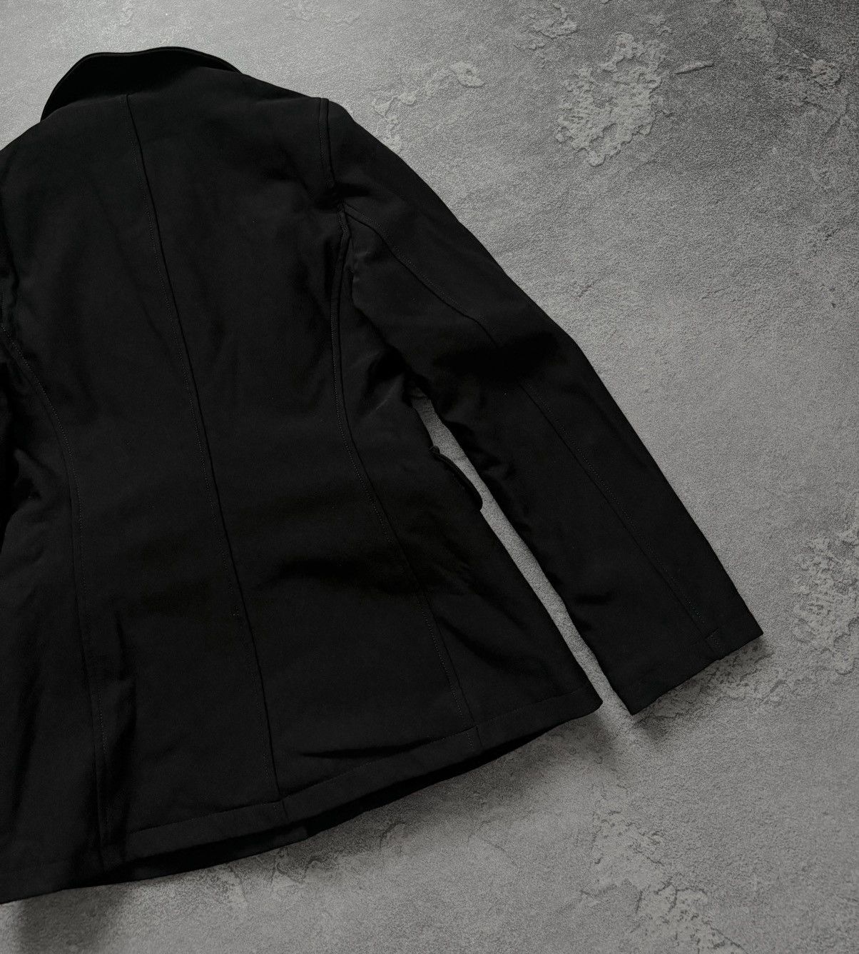 Designer × Prada Prada Milano M black zip cropped coat jacket blazer Wmns Size M / US 6-8 / IT 42-44 - 15 Thumbnail