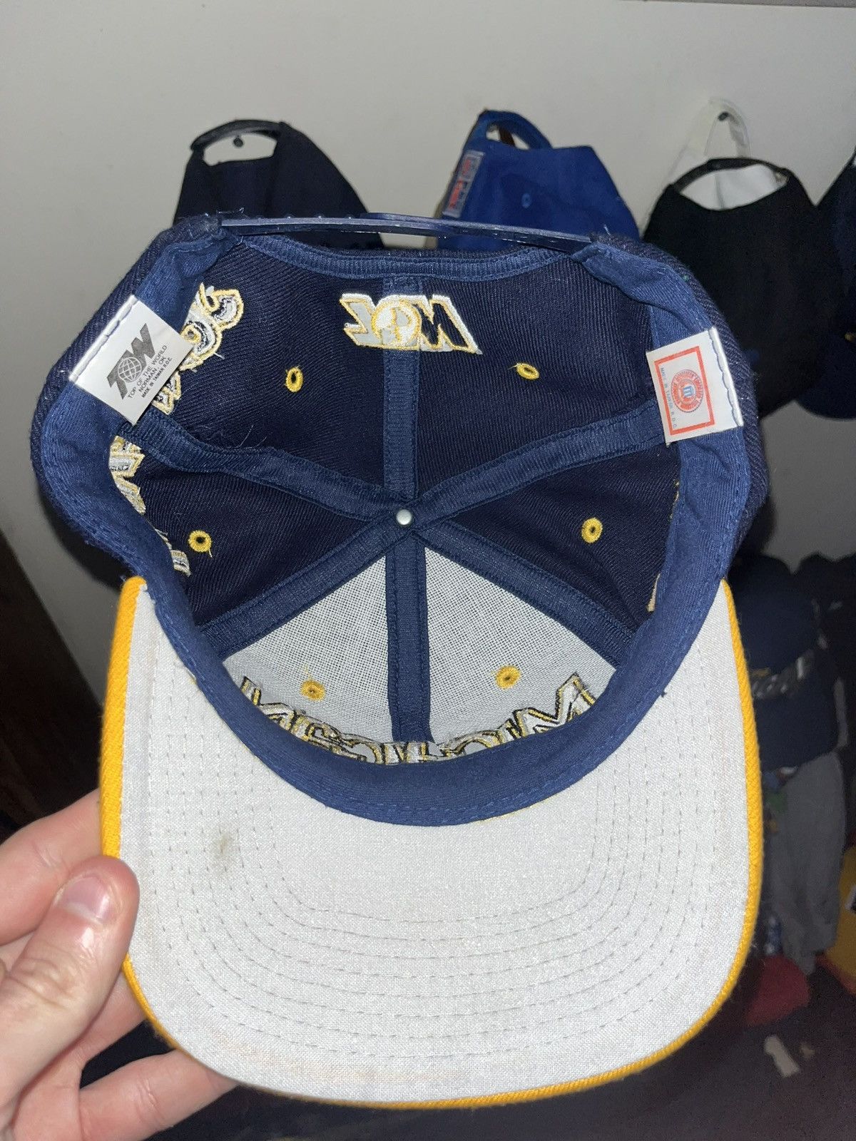 Vintage Vintage Michigan wolverines SnapBack Size ONE SIZE - 4 Thumbnail